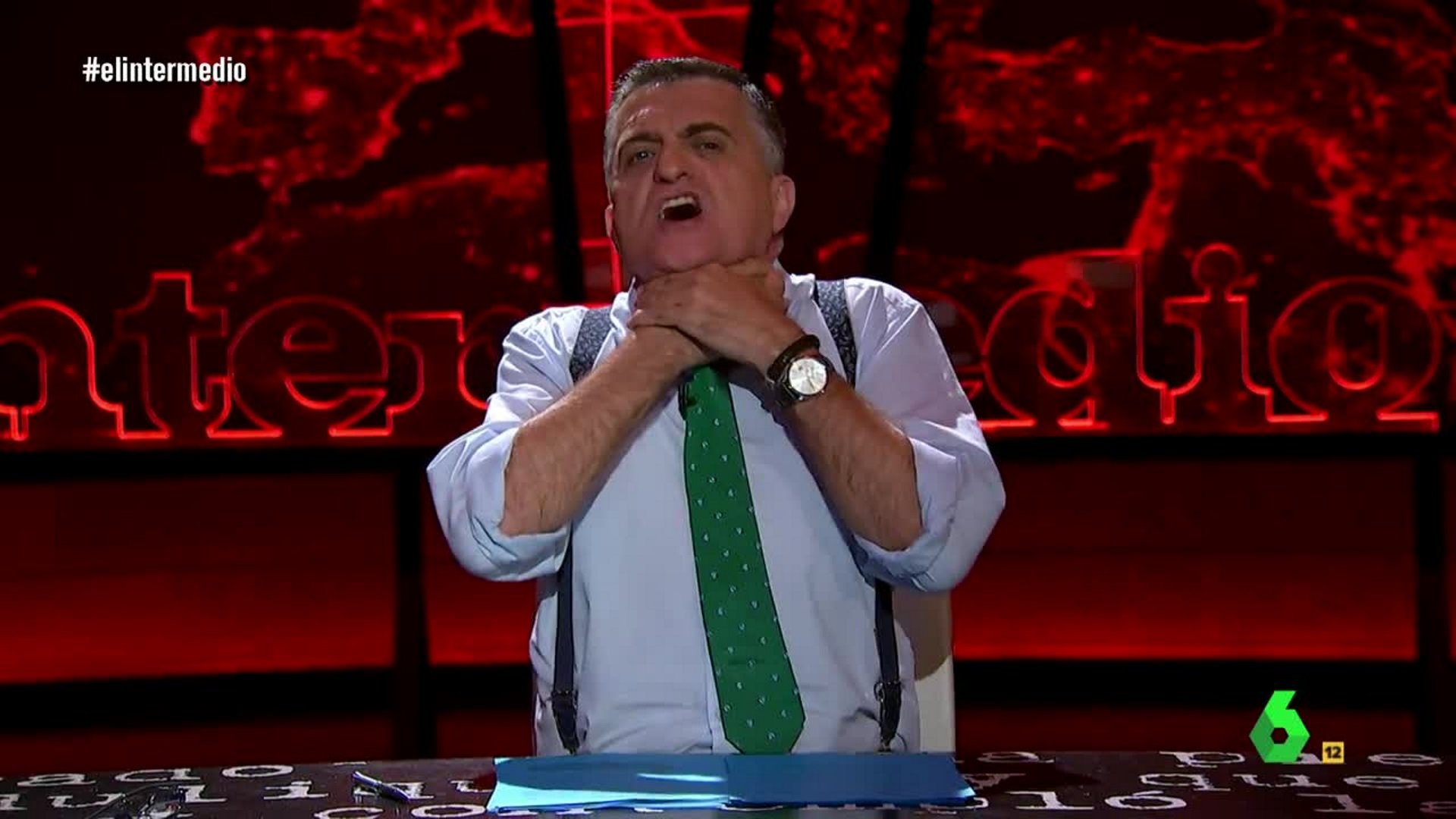 La ironia del Gran Wyoming sobre les "aspiracions" de Rivera