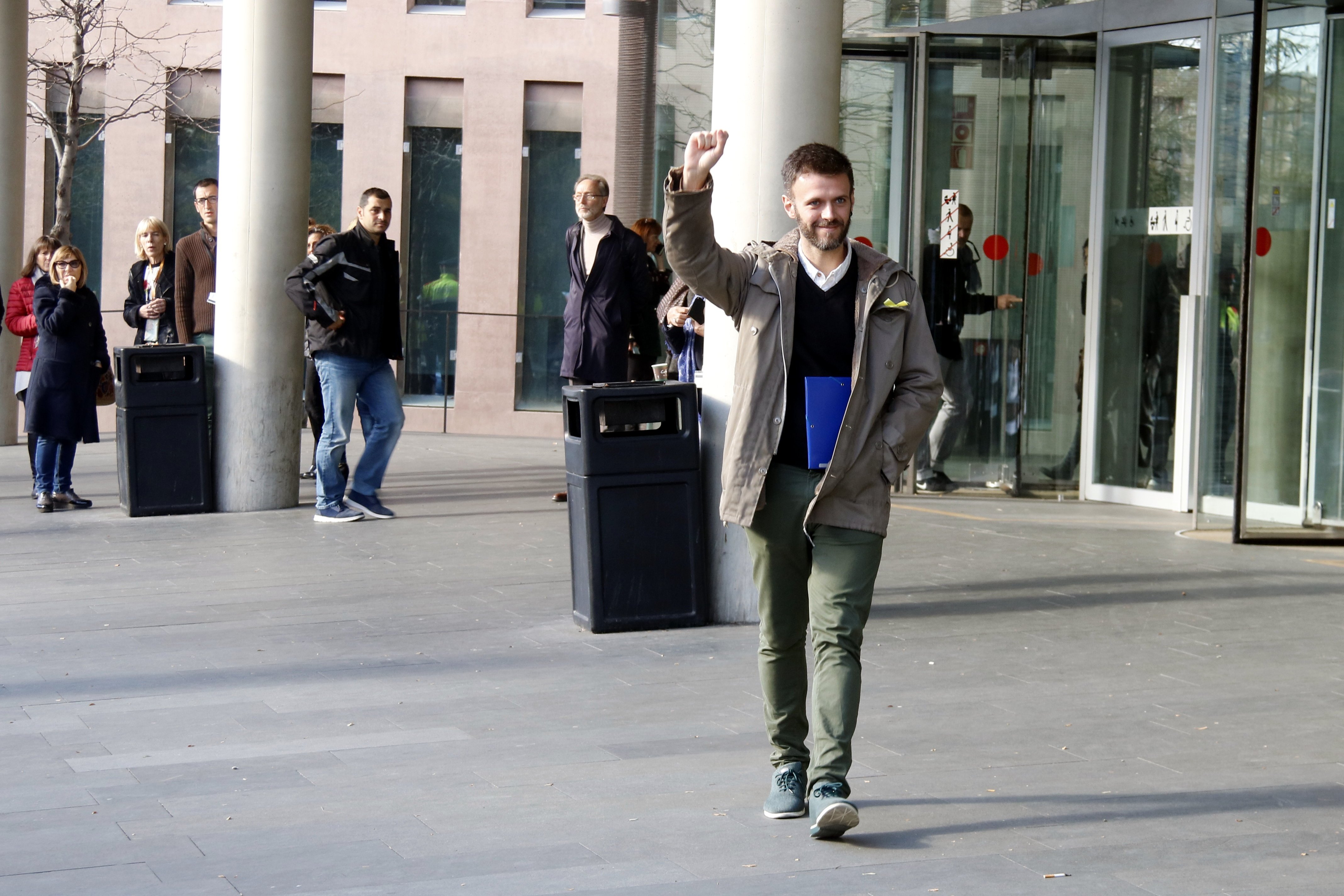Un regidor de Guanyem Badalona s'acull al dret de no declarar per desobediència