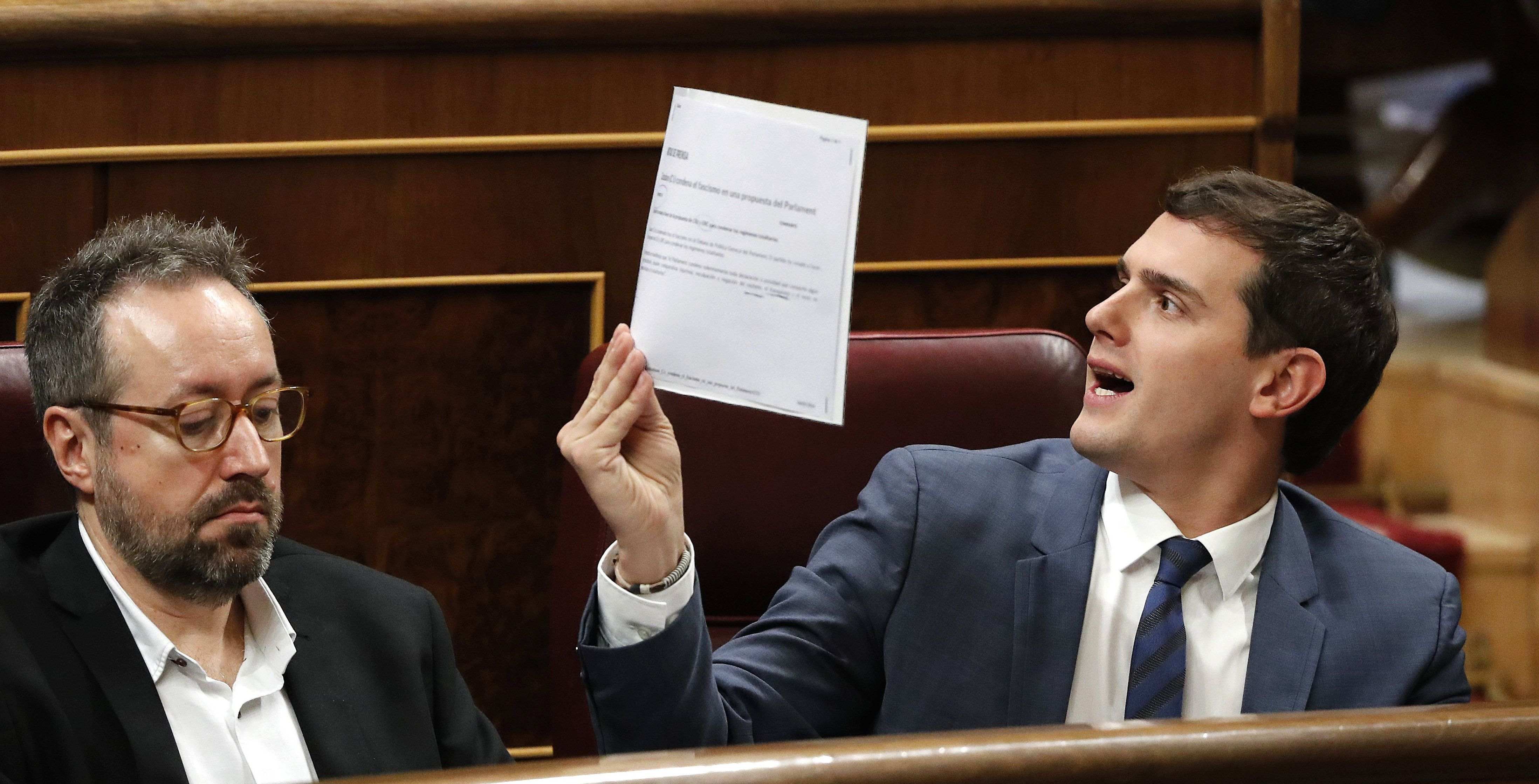 PSOE i C's busquen suport junts després del fracàs de Sánchez
