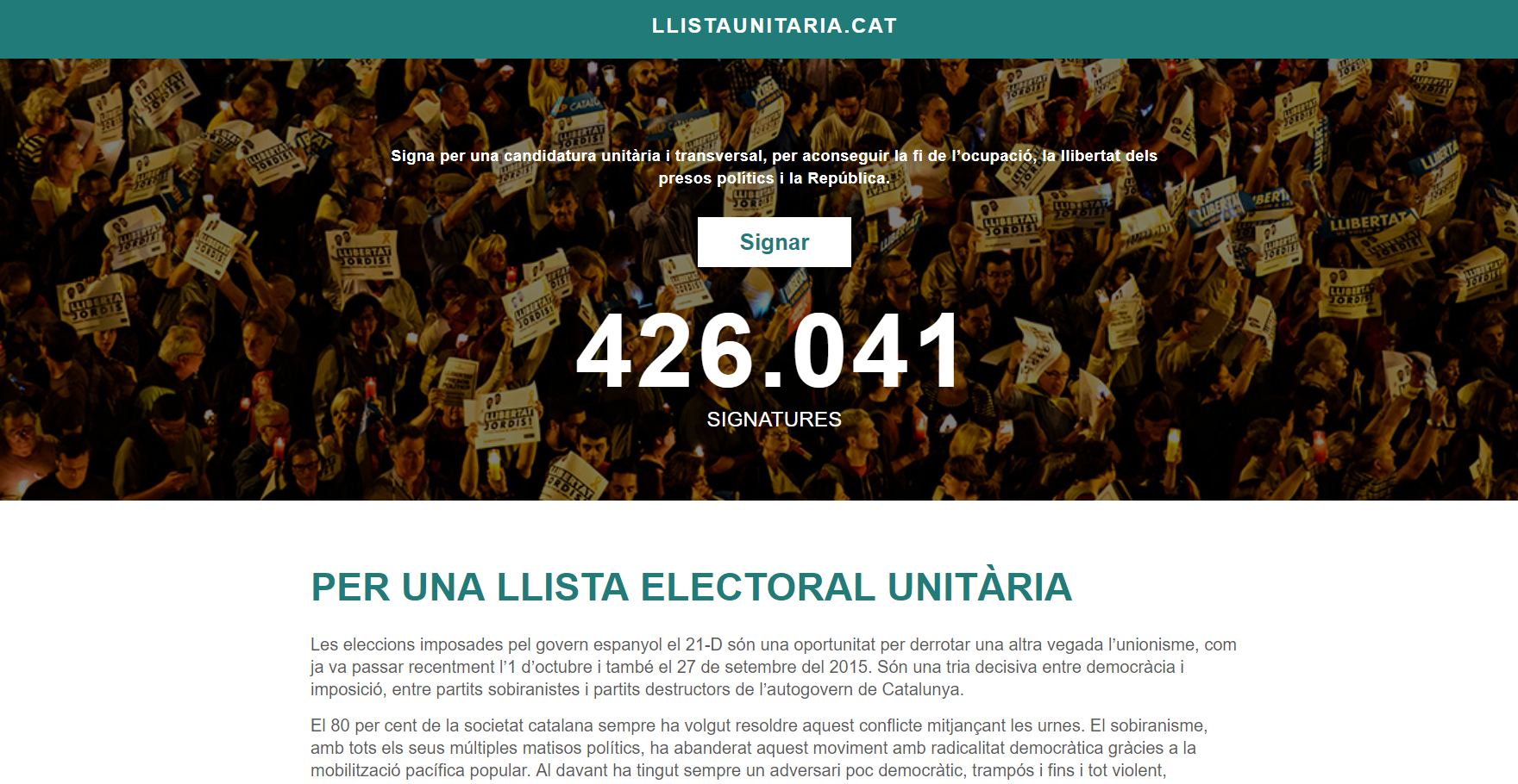 Dos colectivos suman esfuerzos para conseguir una candidatura unitaria