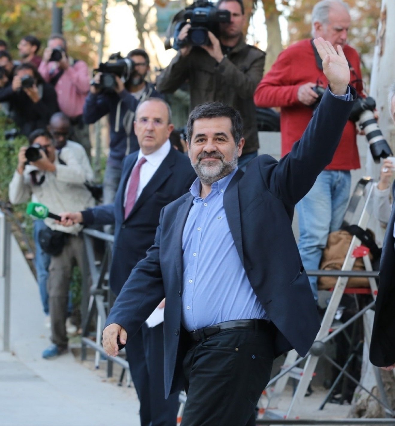 Jordi Sànchez: "Mañana estaré con Puigdemont en el pabellón de la Vall d'Hebron"