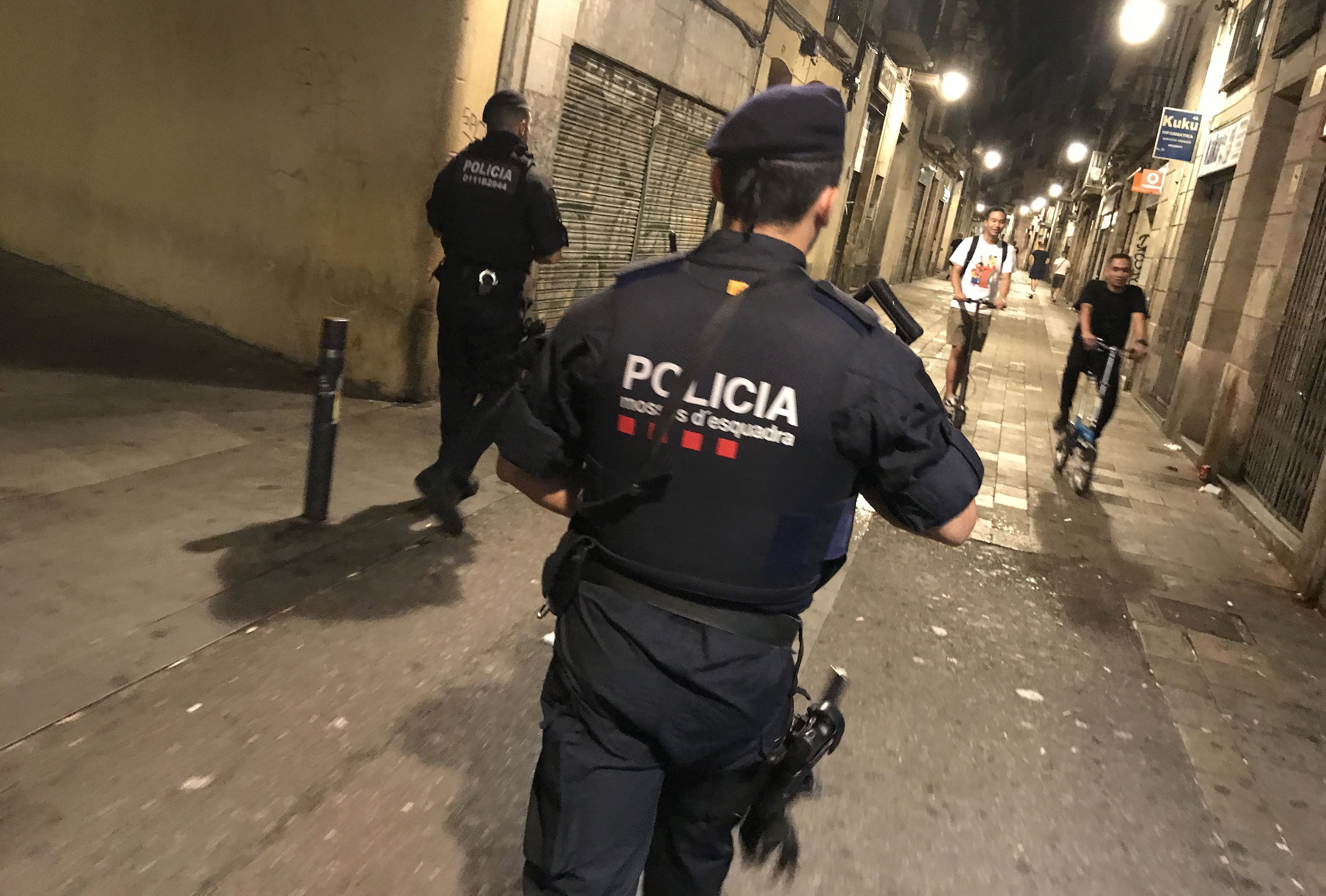 La Brimo de los Mossos activa turnos nocturnos para reforzar la lucha contra la violencia del narcotráfico