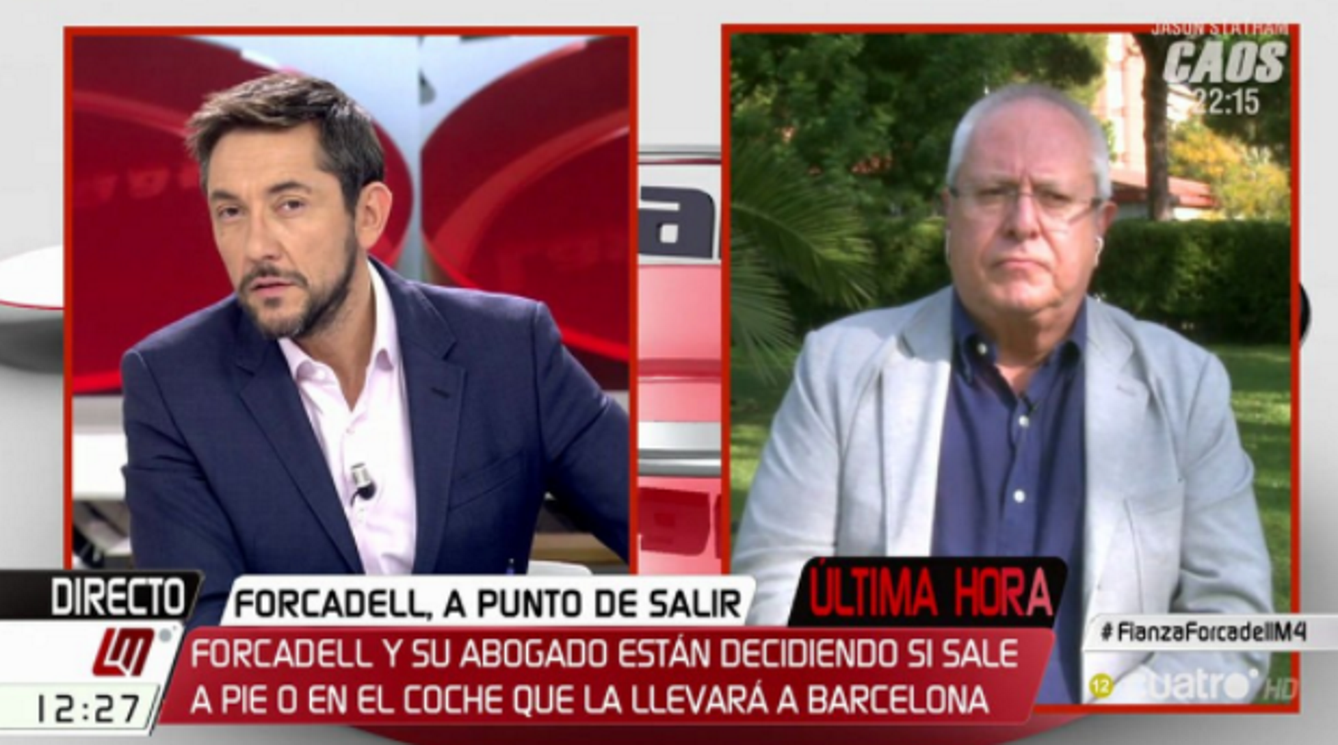 Queralt, a Cuatro: "Forcadell mai hauria d'haver posat el peu a la presó"