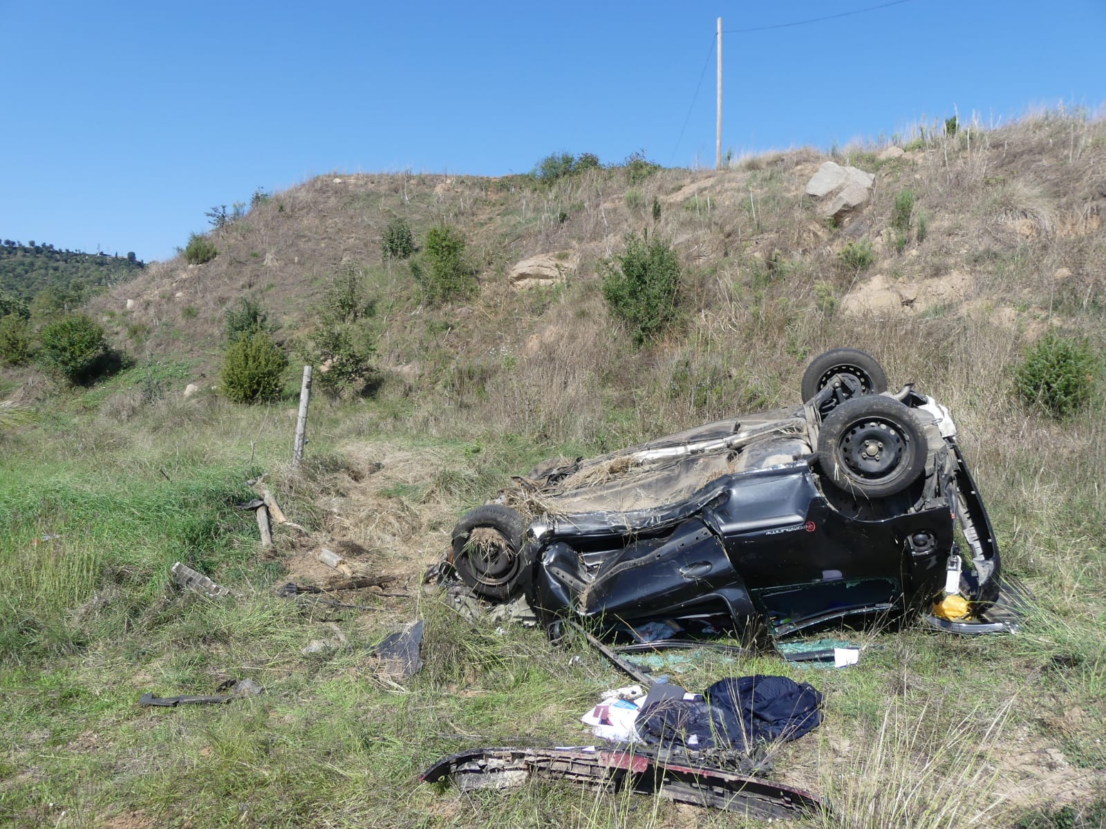 Dos muertos y cinco heridos en las carreteras este fin de semana