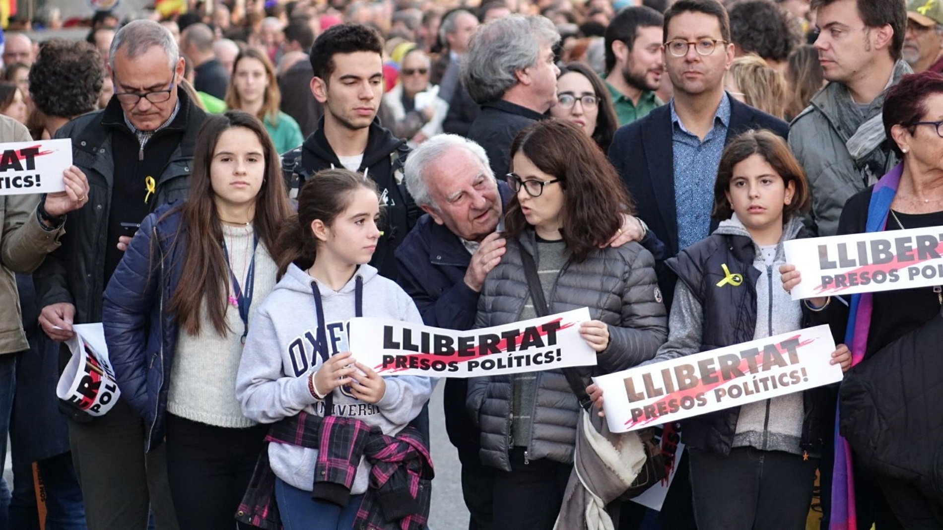 750.000 assistents a la manifestació, segons la Guàrdia Urbana