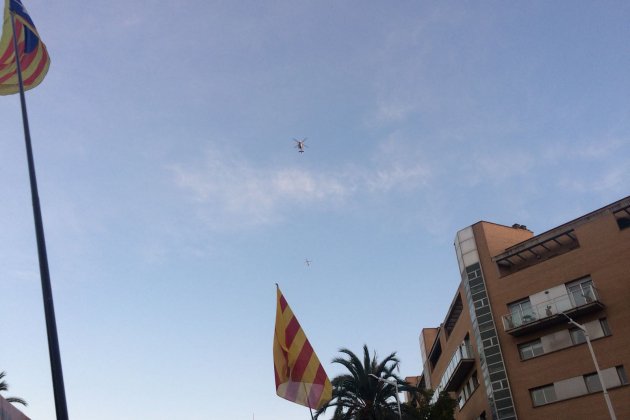 helicopters policia nacional diada 11 N Maria Macià helicopters policia nacional diada 11 N Maria Macià