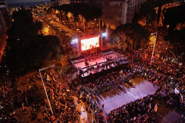 Escenari mani 11N Sergi Alcàzar Escenari mani 11N Sergi Alcàzar
