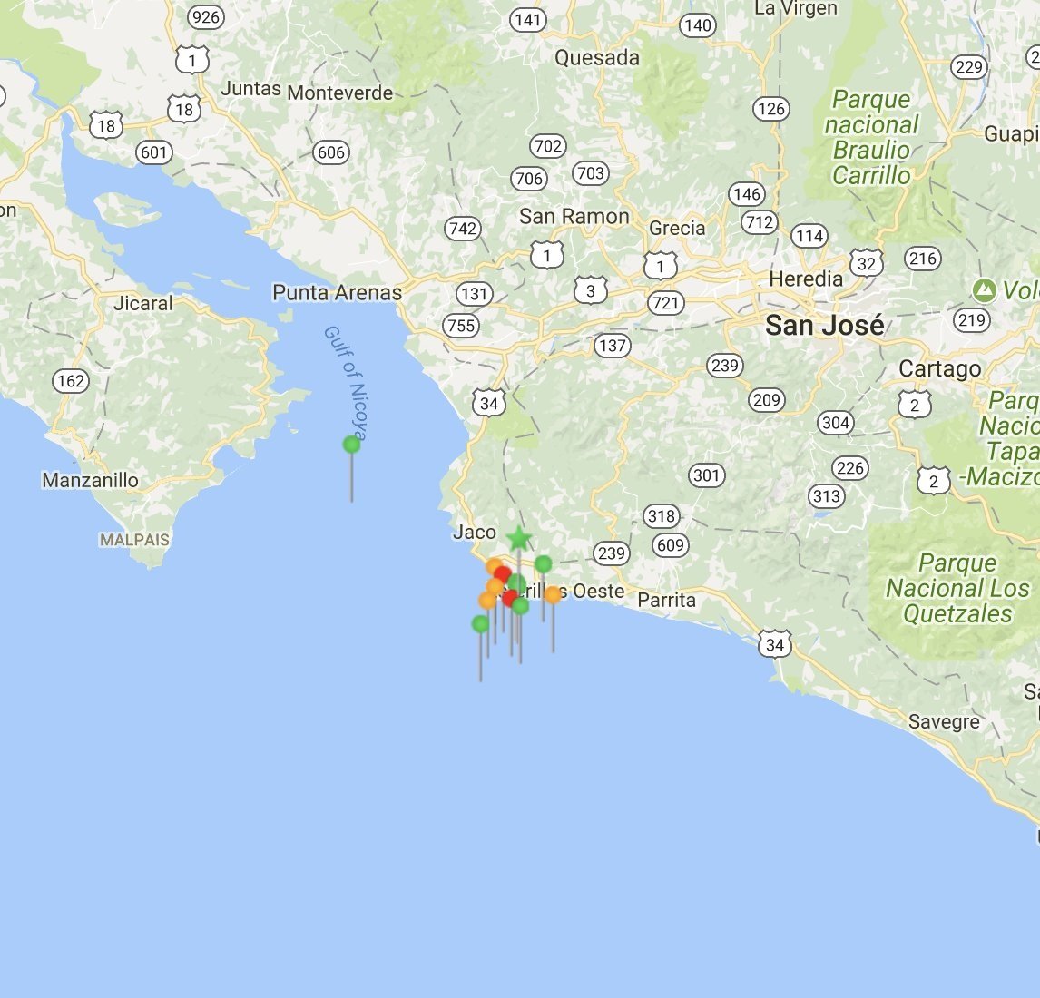 Almenys tres morts per un sisme de 6,3 graus a Costa Rica