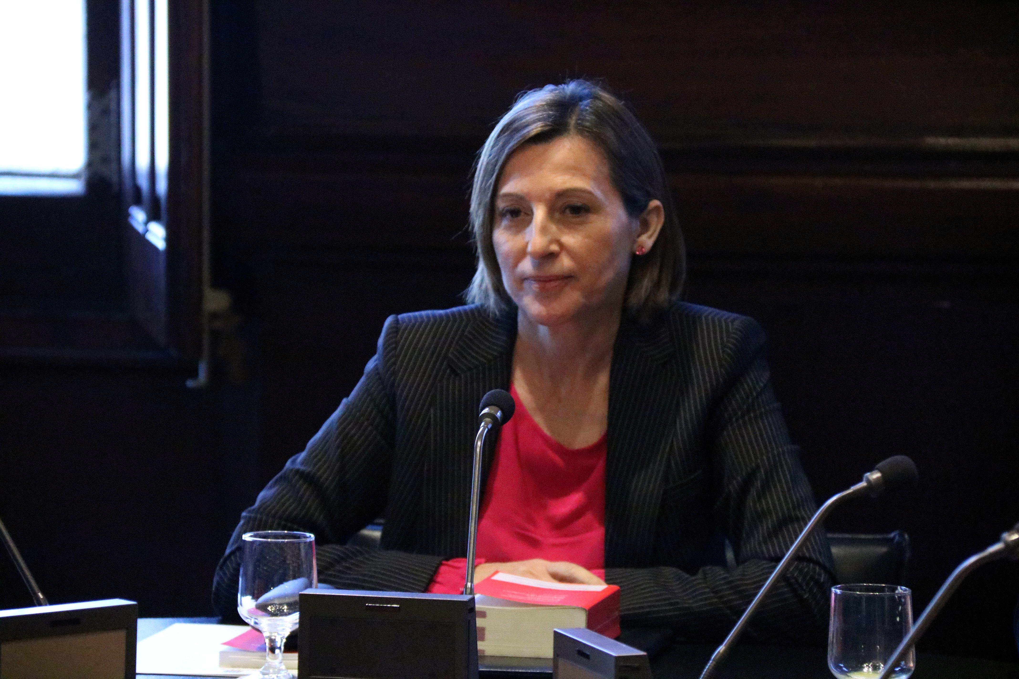 Forcadell espera que una posible intervención del ejército no implicara "más violencia"