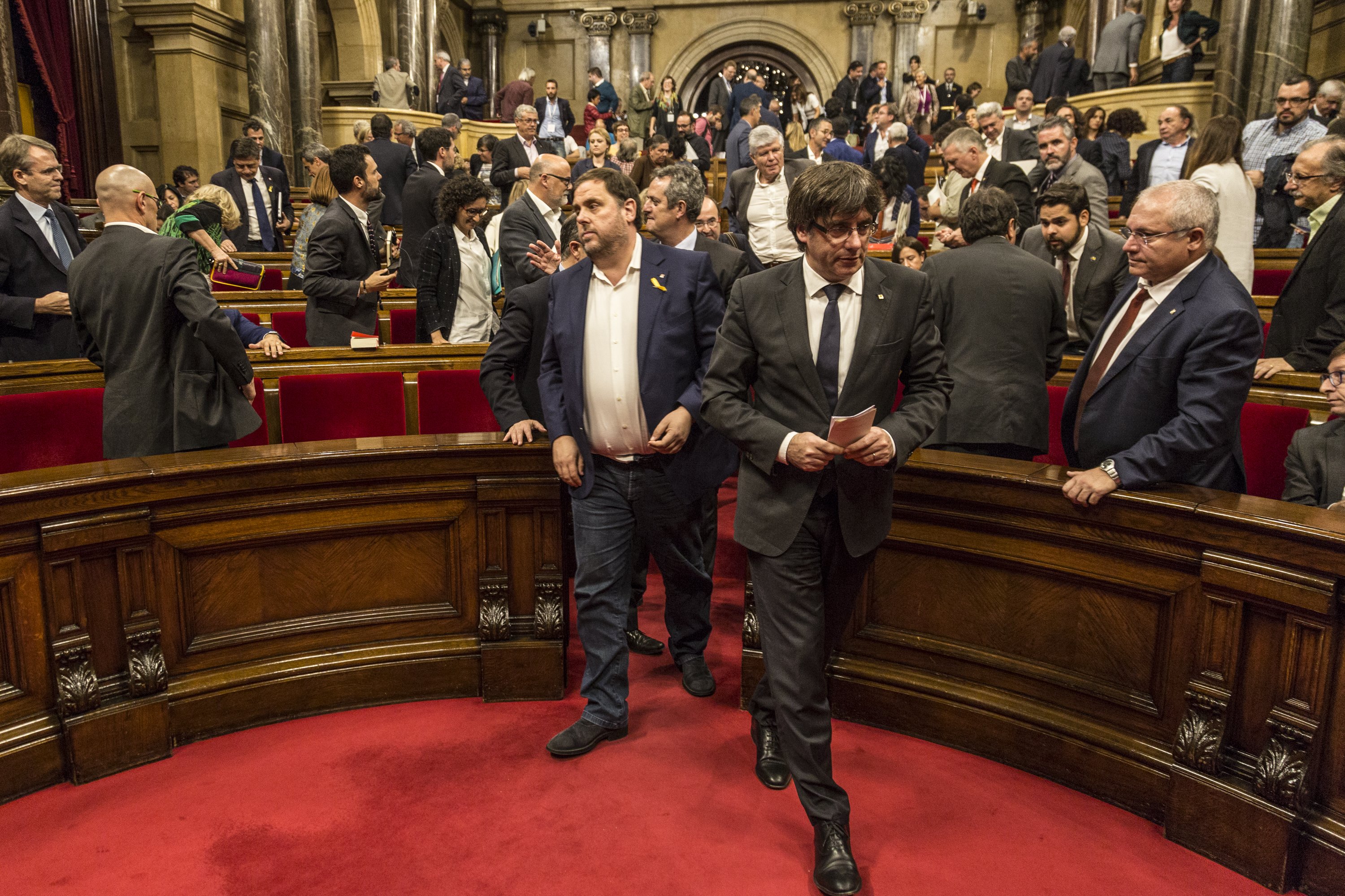 L’independentisme es prepara per al duel Puigdemont-Junqueras