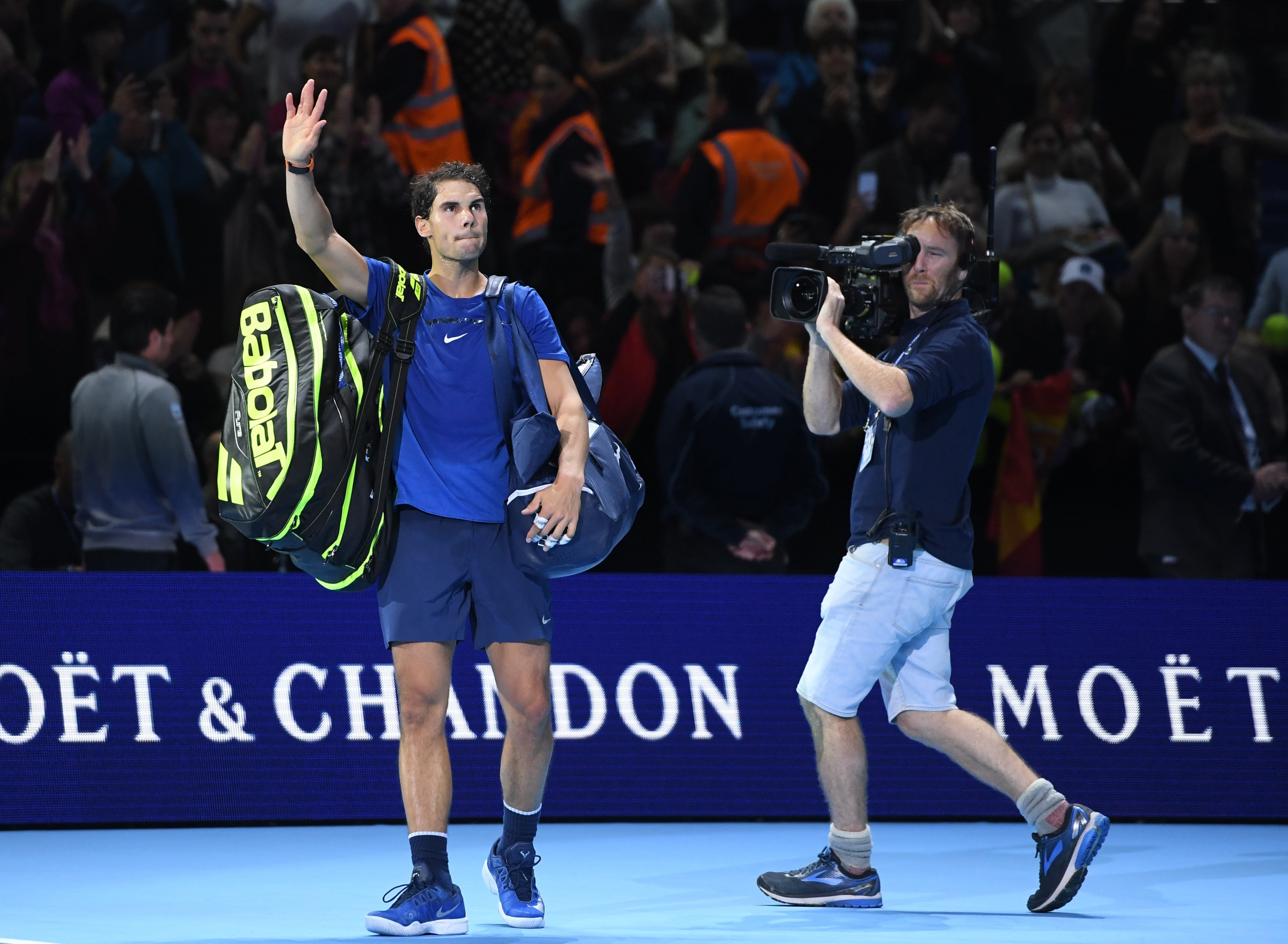 Nadal es retira del Masters de Londres per lesió