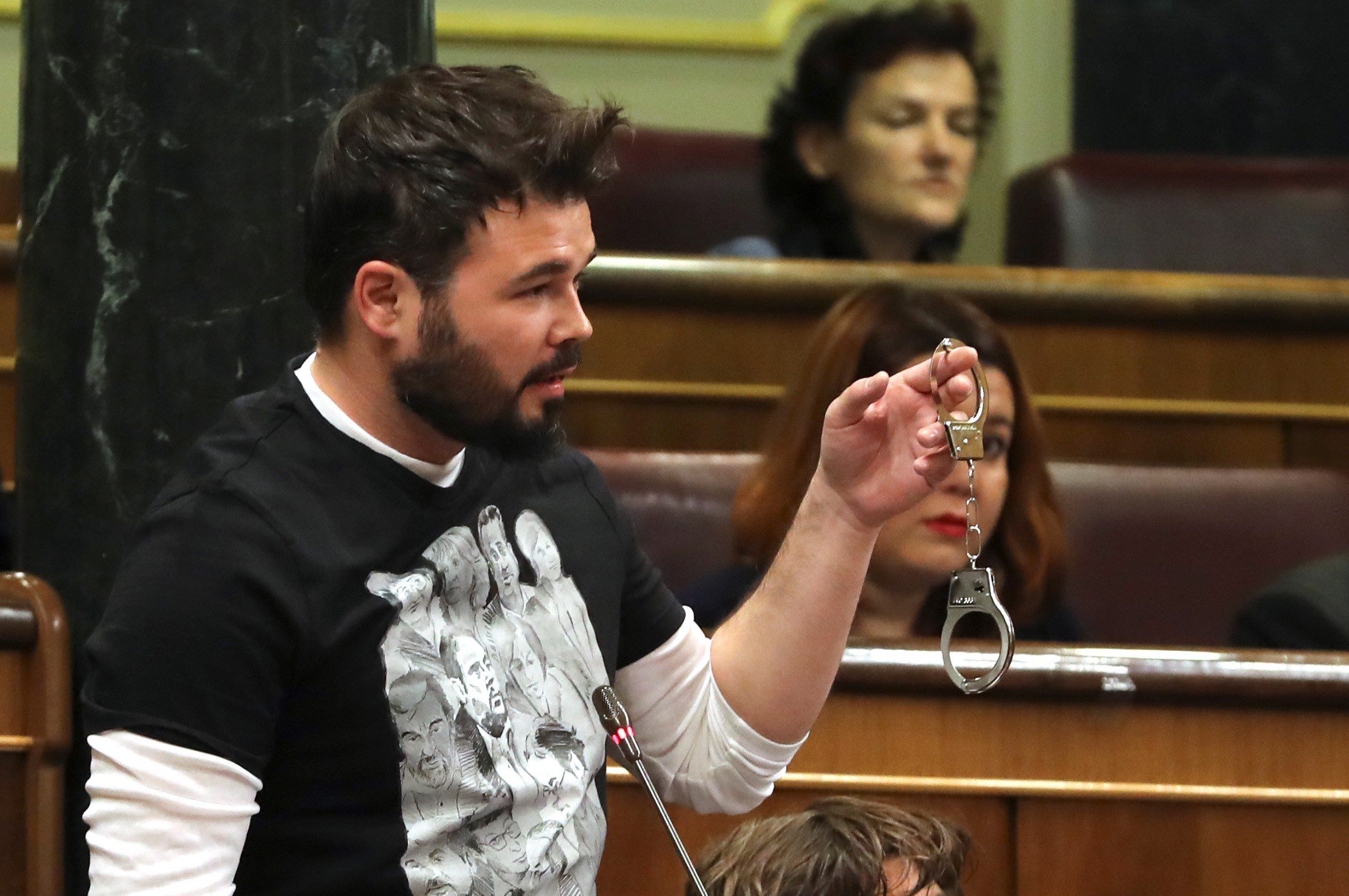 La ironia de Rufián sobre Albiol i els "anormals"