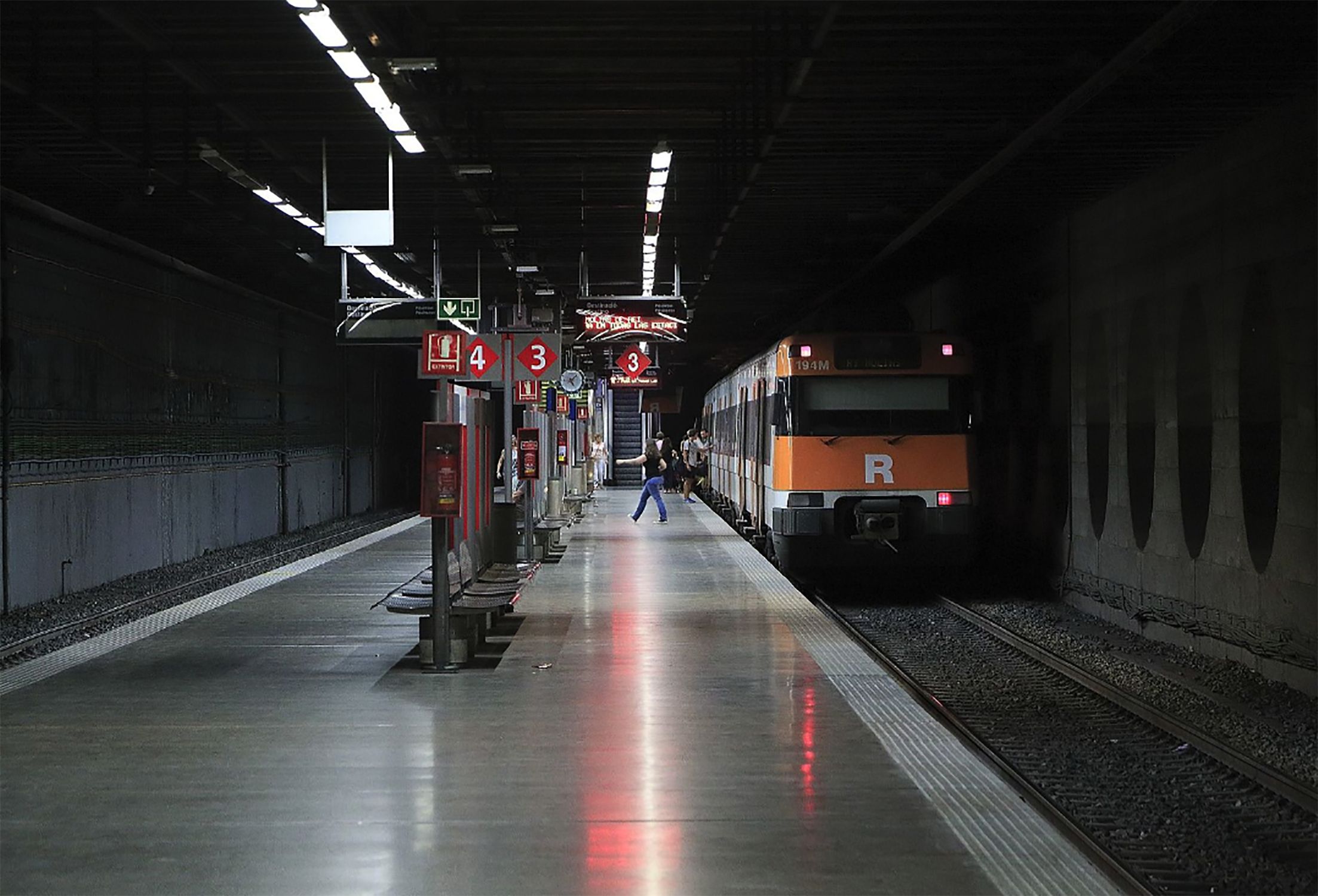 Talls a Rodalies entre Sant Andreu i El Clot per les obres a l'estació de La Sagrera aquest cap de setmana