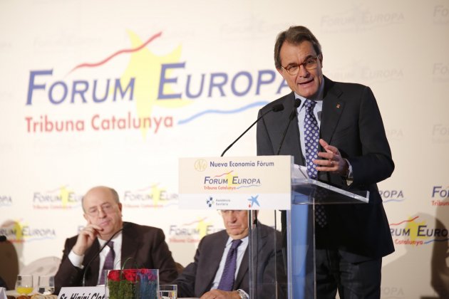 Artur Mas, José Antich Foro Europa Sergi Alcàzar