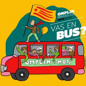 Omplim Brussel·les: totes les possibilitats per anar a la manifestació