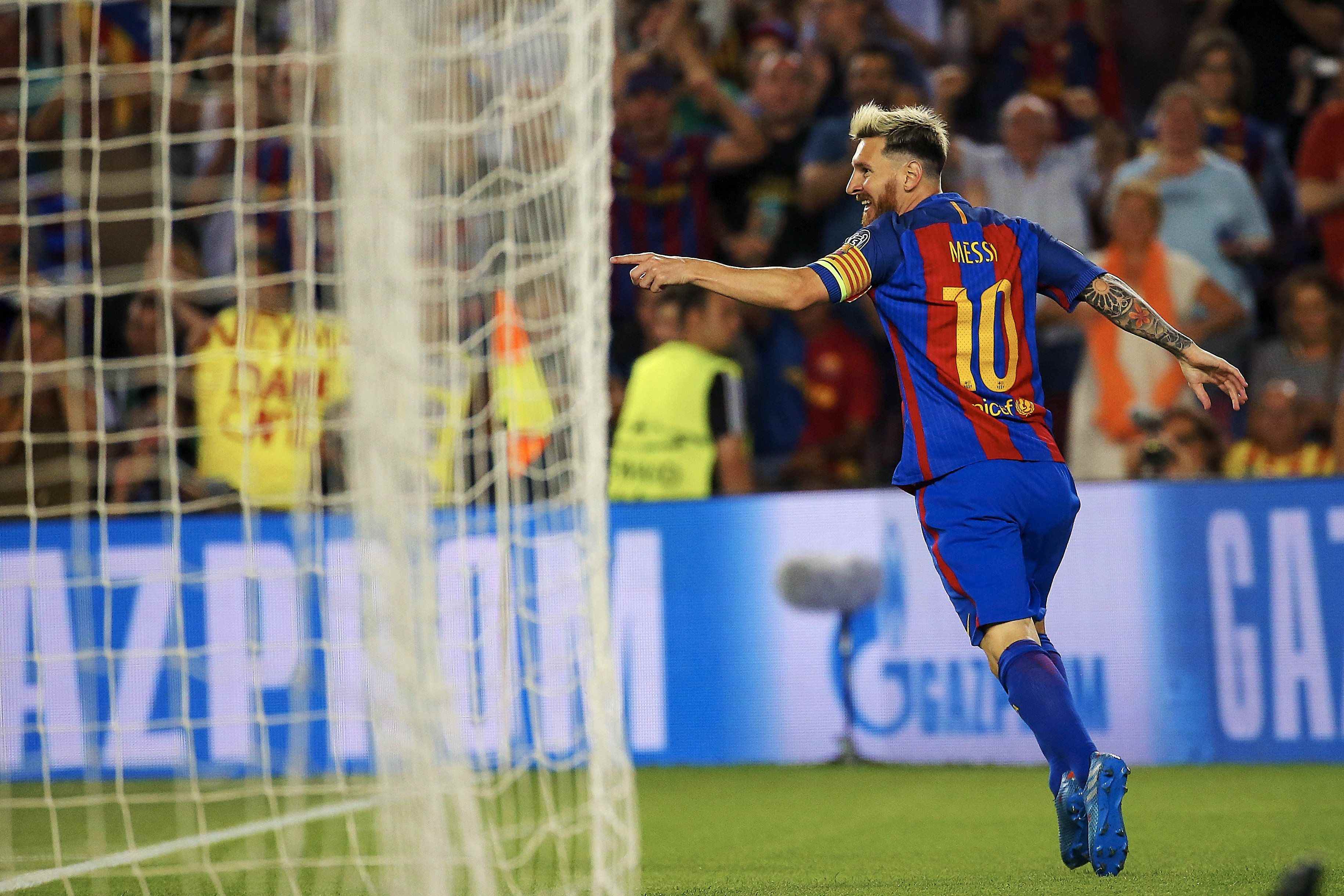 Hat-trick de Messi
