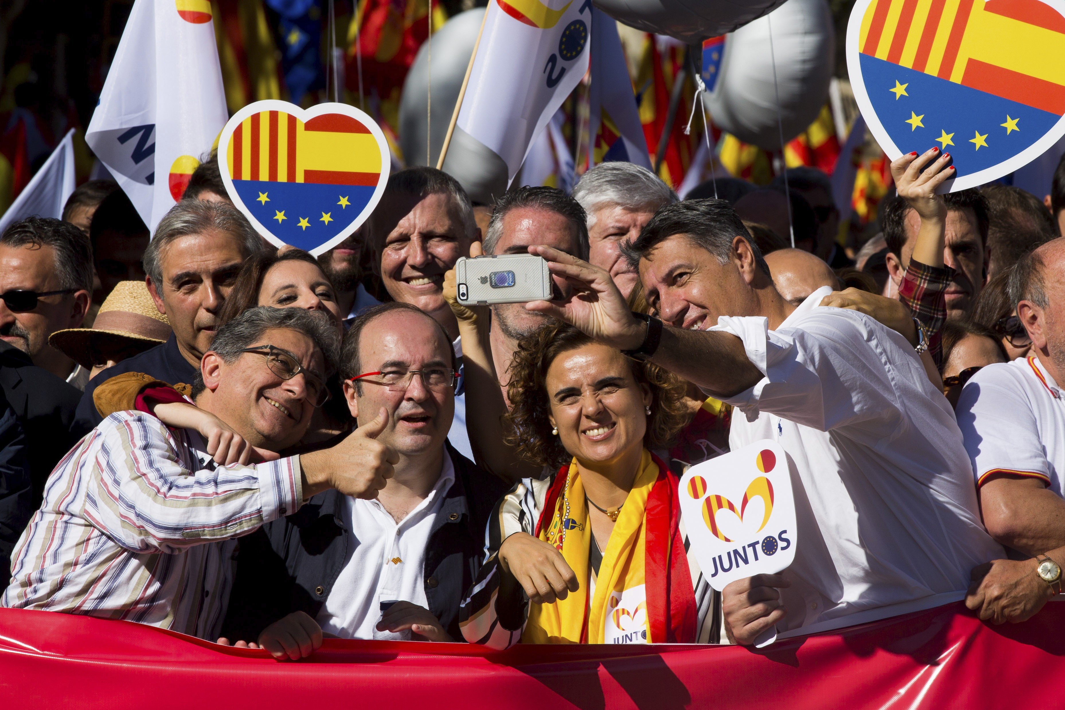 El 21-D agrieta el unionismo: el PSC trata de tomar distancia del bloque del 155