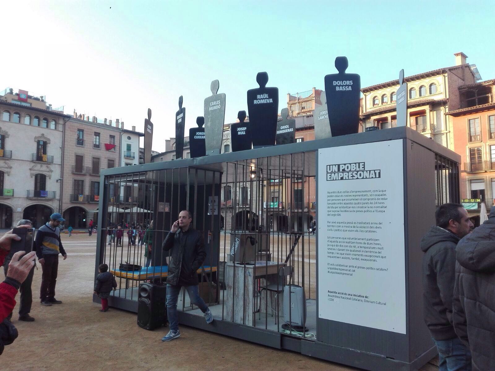 La cárcel de la plaza de Vic se traslada