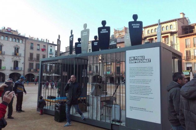 Presó plaça Vic suport presos politics