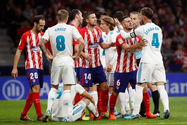 Real Madrid Atletic de Madrid tangana fútbol Wanda EFE