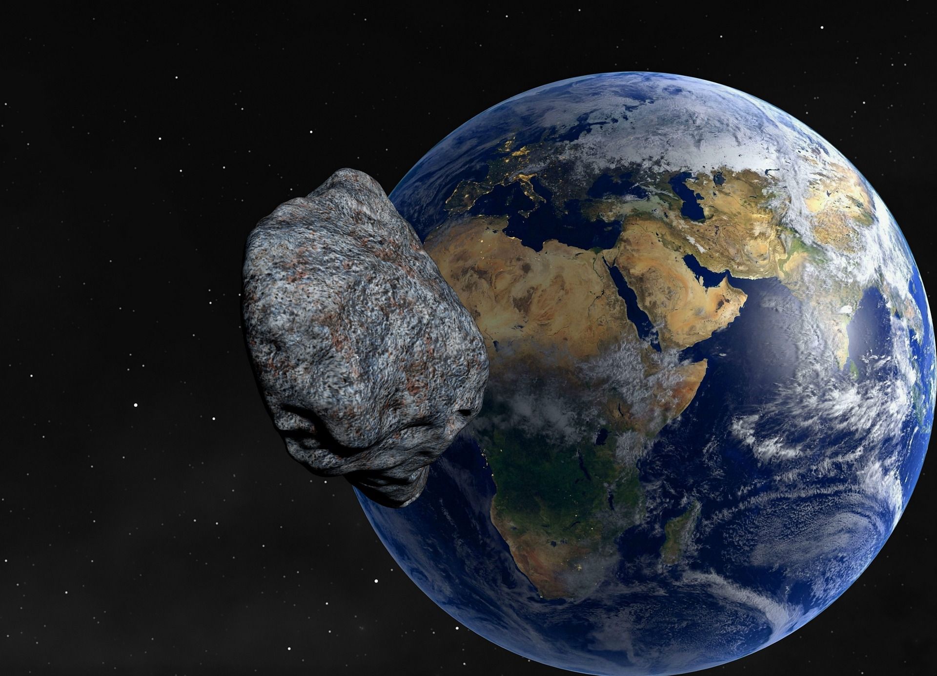 Un asteroide "potencialmente peligroso" pasará muy cerca de la Tierra este martes