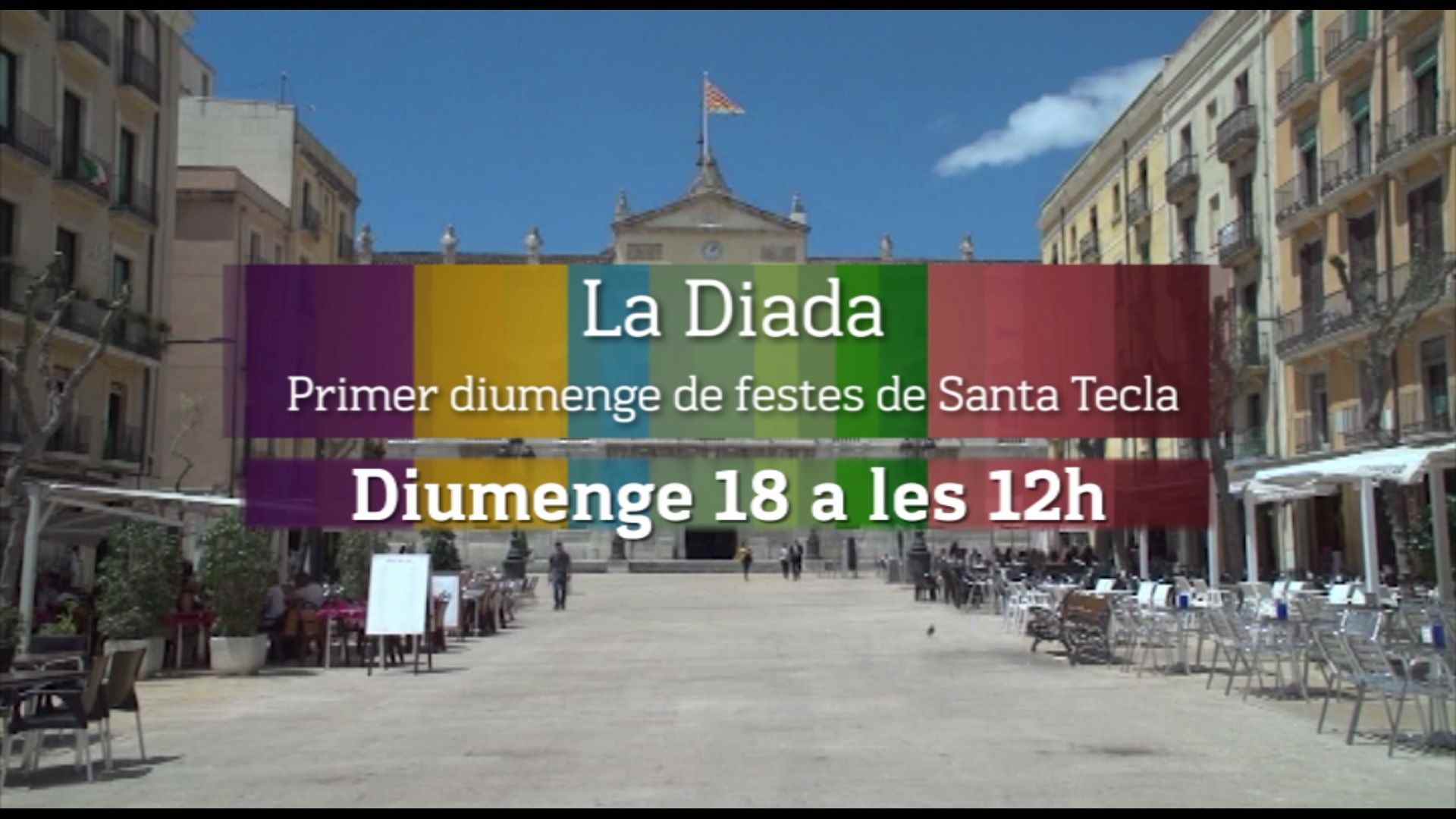 Streaming Diada castellera del primer domingo de las fiestas de Santa Tecla, en Tarragona