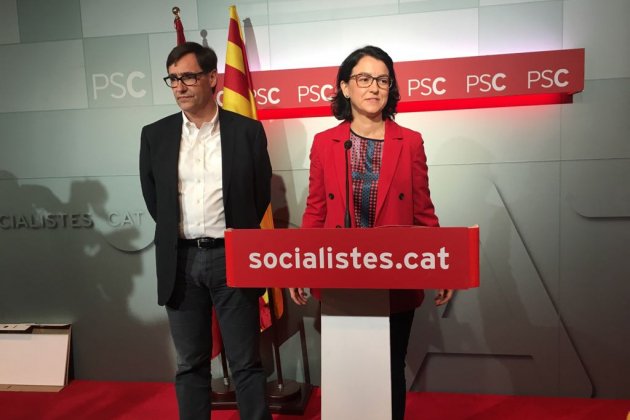 Eva Granados seu PSC   Nicolás Tomás