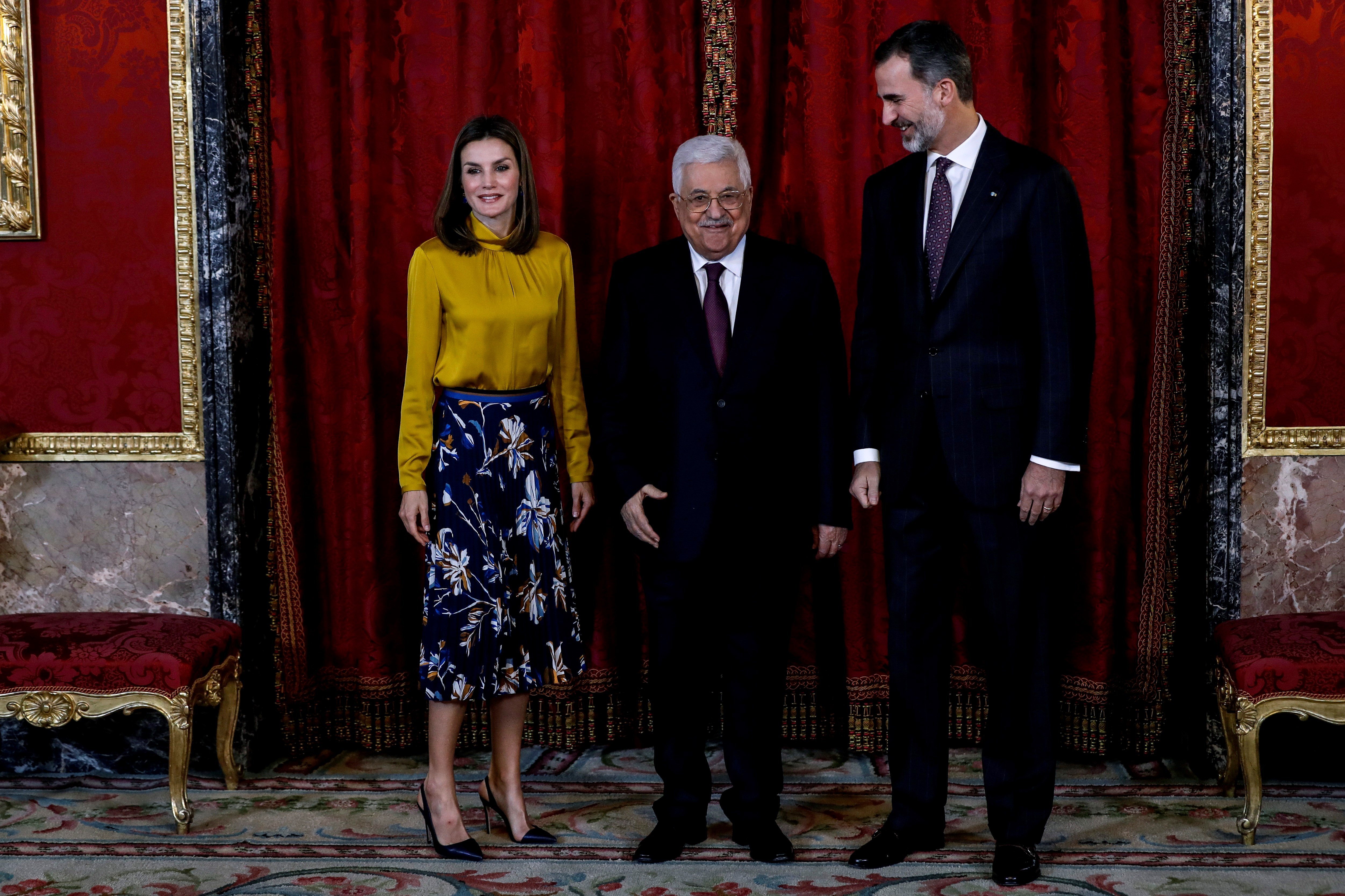 Spanish king Felipe VI, in favour of Palestinian independence