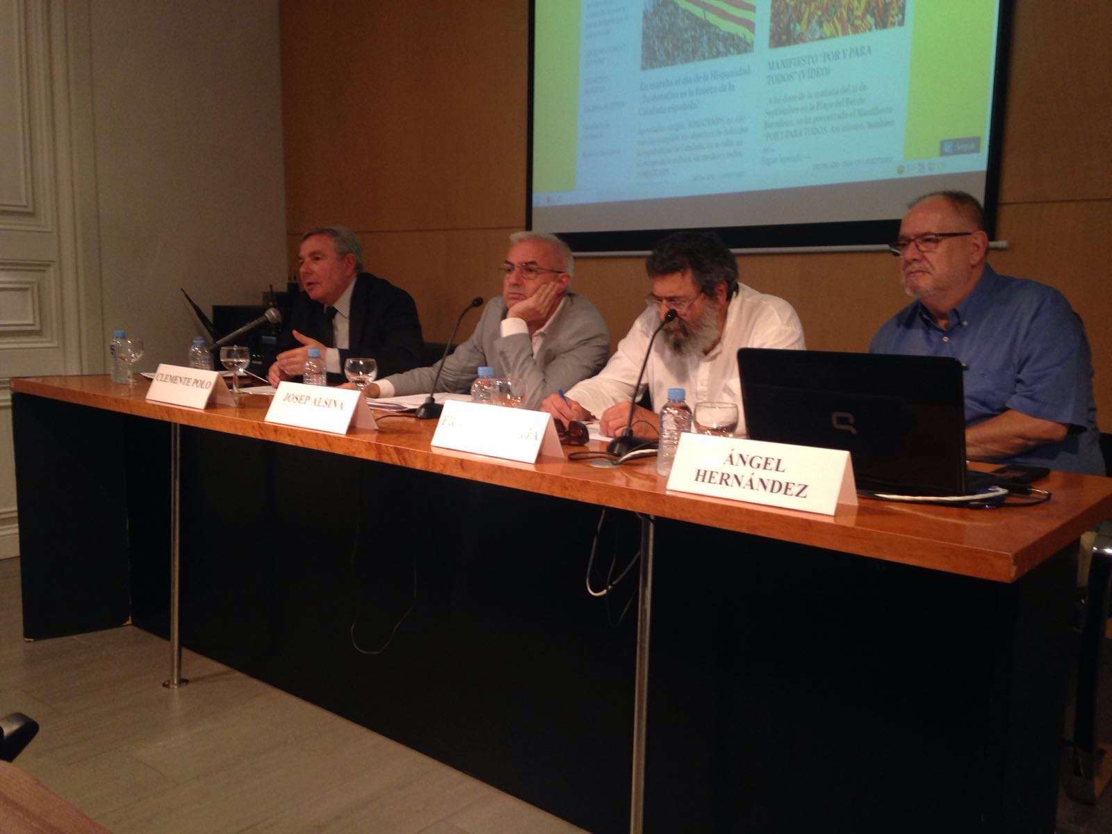 Los unionistas llaman a movilizarse el 12-O para "erradicar la peste nacionalista"