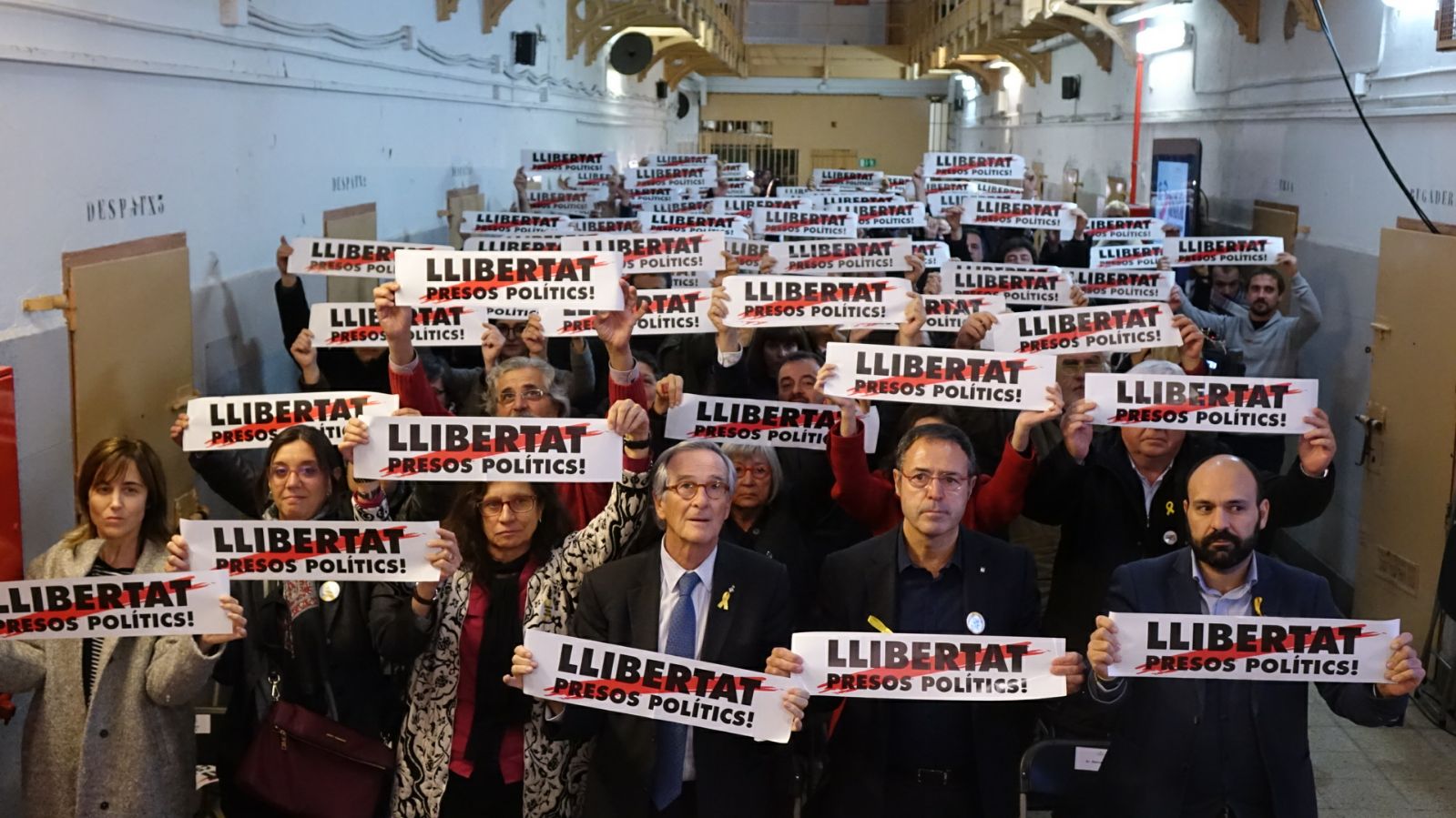 Infamous Barcelona prison holds event calling for freedom of political prisoners