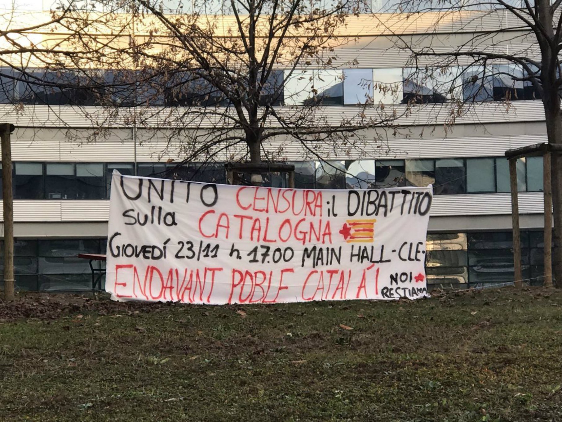 La Universitat de Torí denega un aula per a debatre el conflicte català