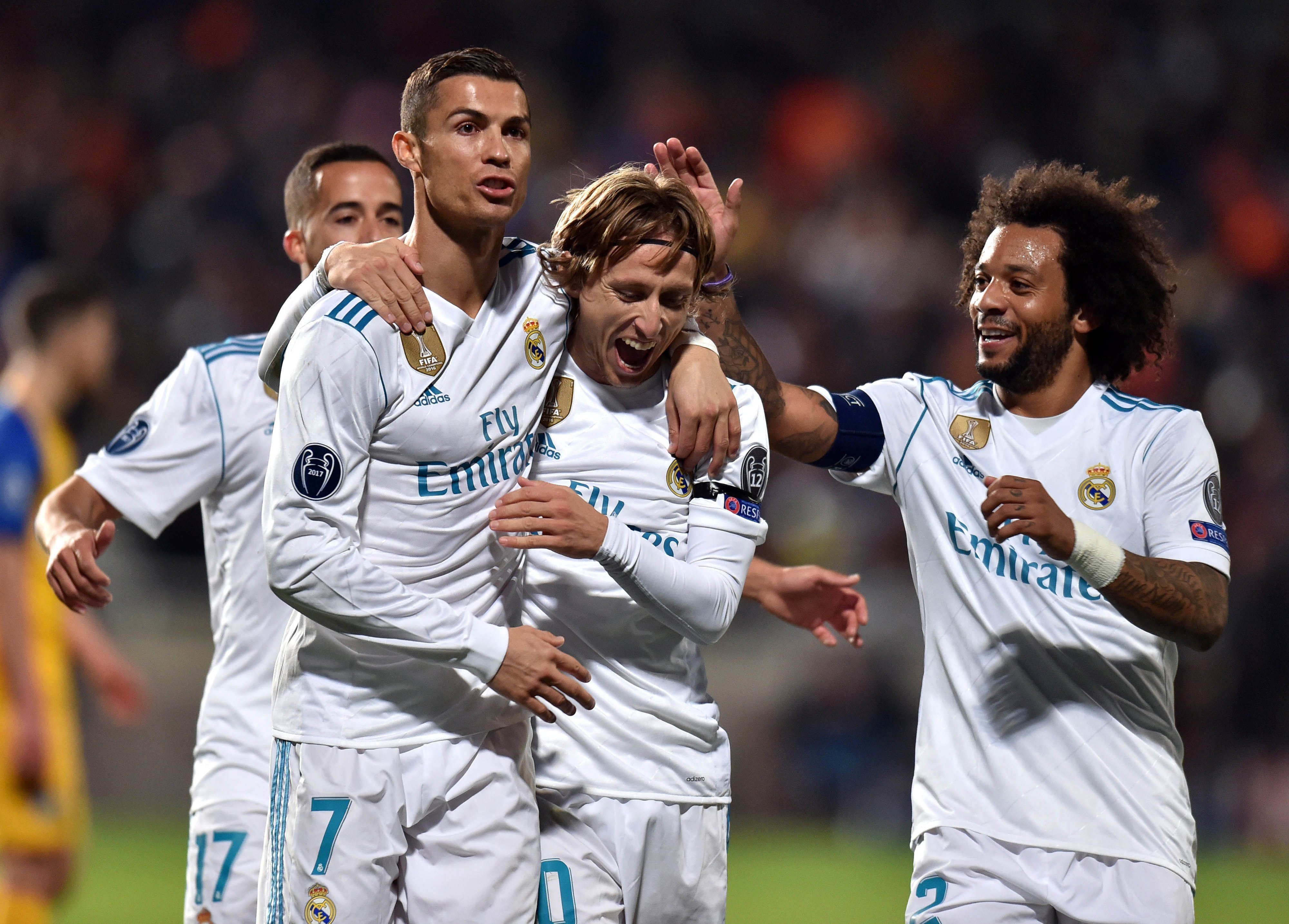 El Madrid vuelve a sonreír en la Champions (0-6)