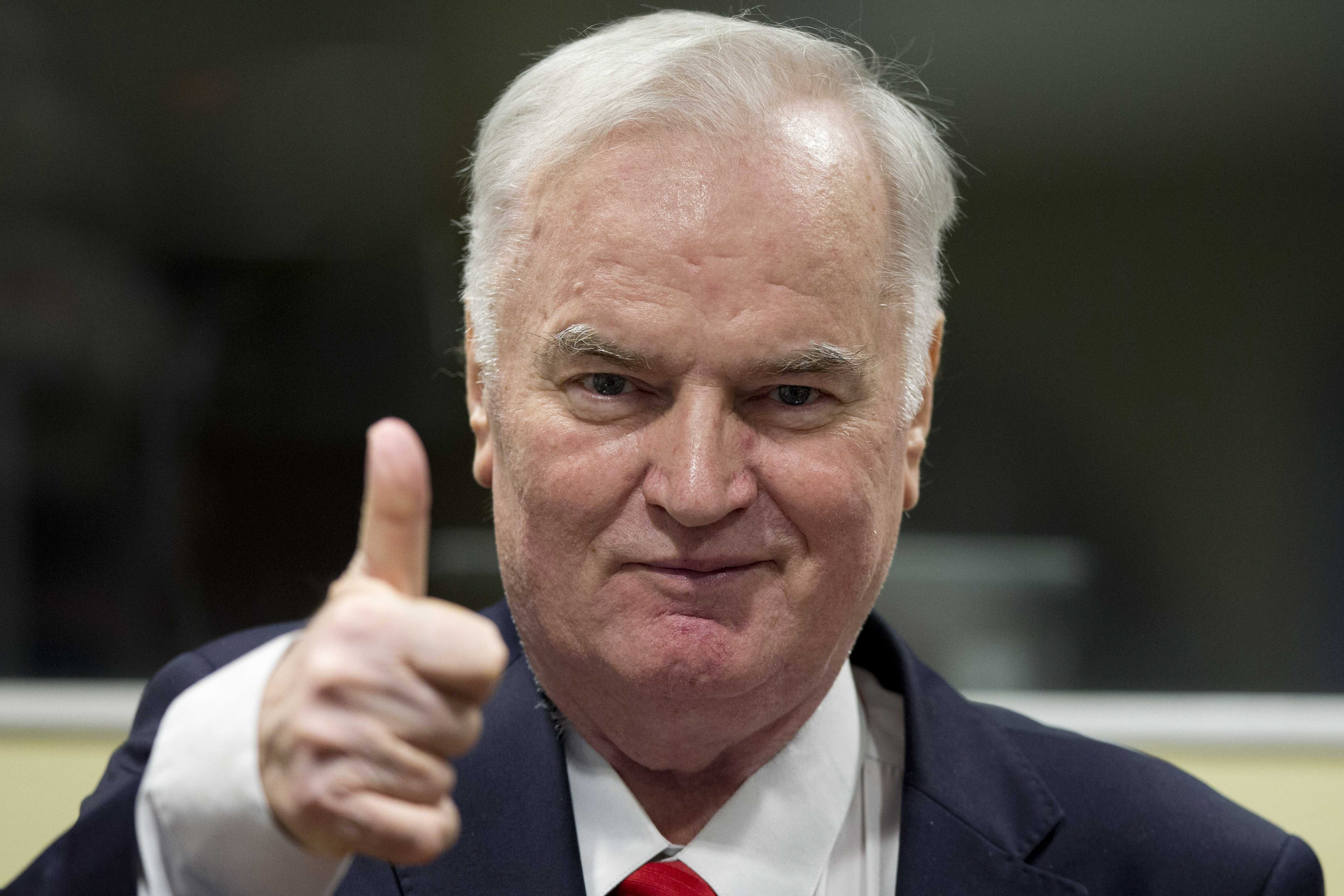 El carnicero de Srebenica, Ratko Mladic, condenado a cadena perpetua