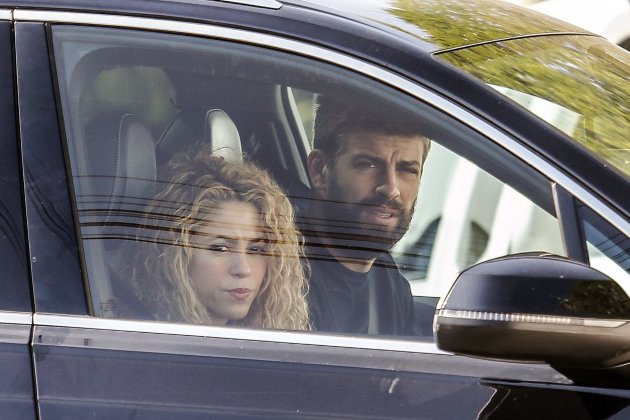 Shakira i Pique cotxe  GTRES