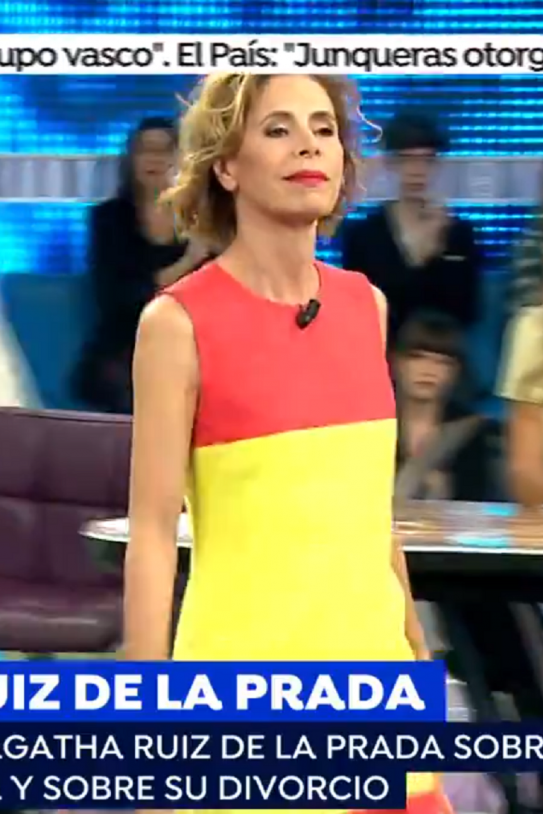 Agatha Ruiz de la Prada vestit espanya antena 3