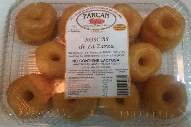 Rosquilles Parcan Catalunya es Espanya - Parcan