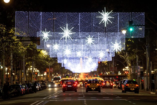 Luces Navidad Barcelona - EFE