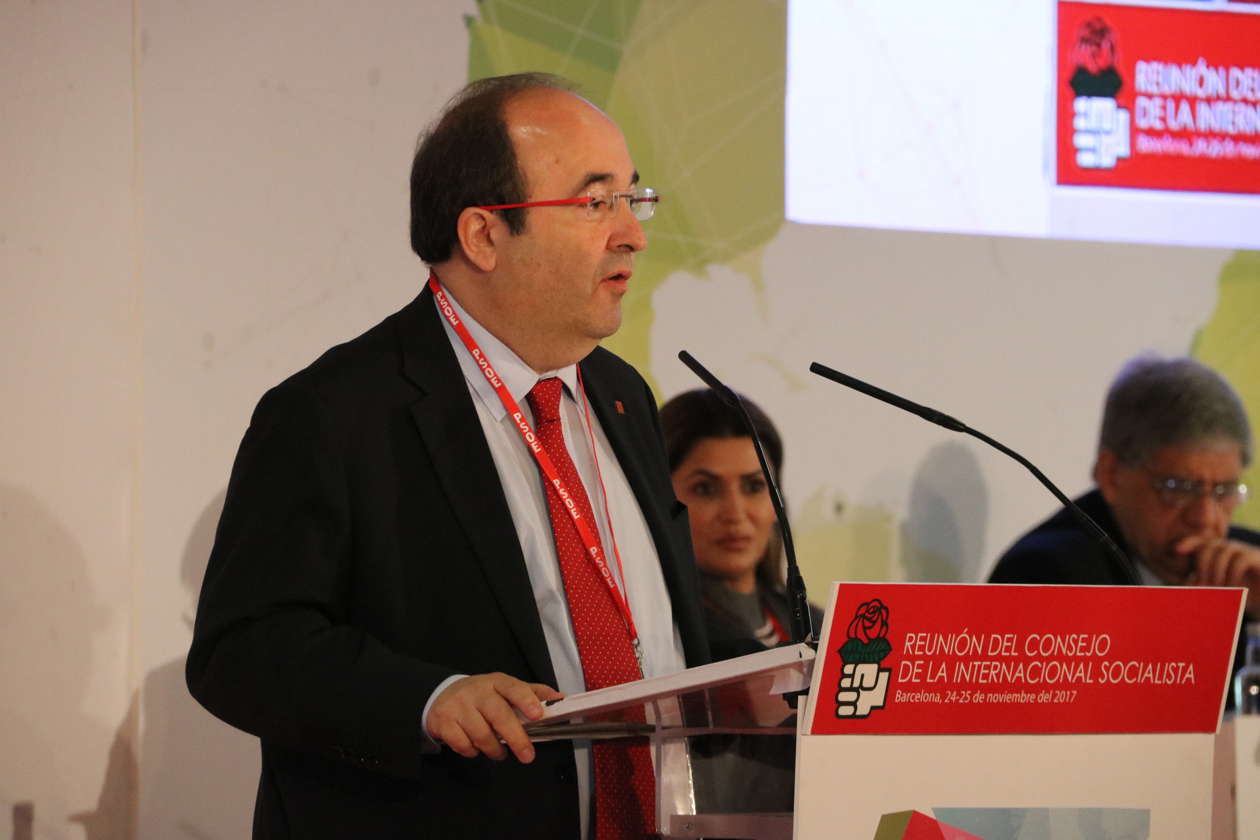 Iceta augura un Govern de "reconciliació" a Catalunya després del 21-D