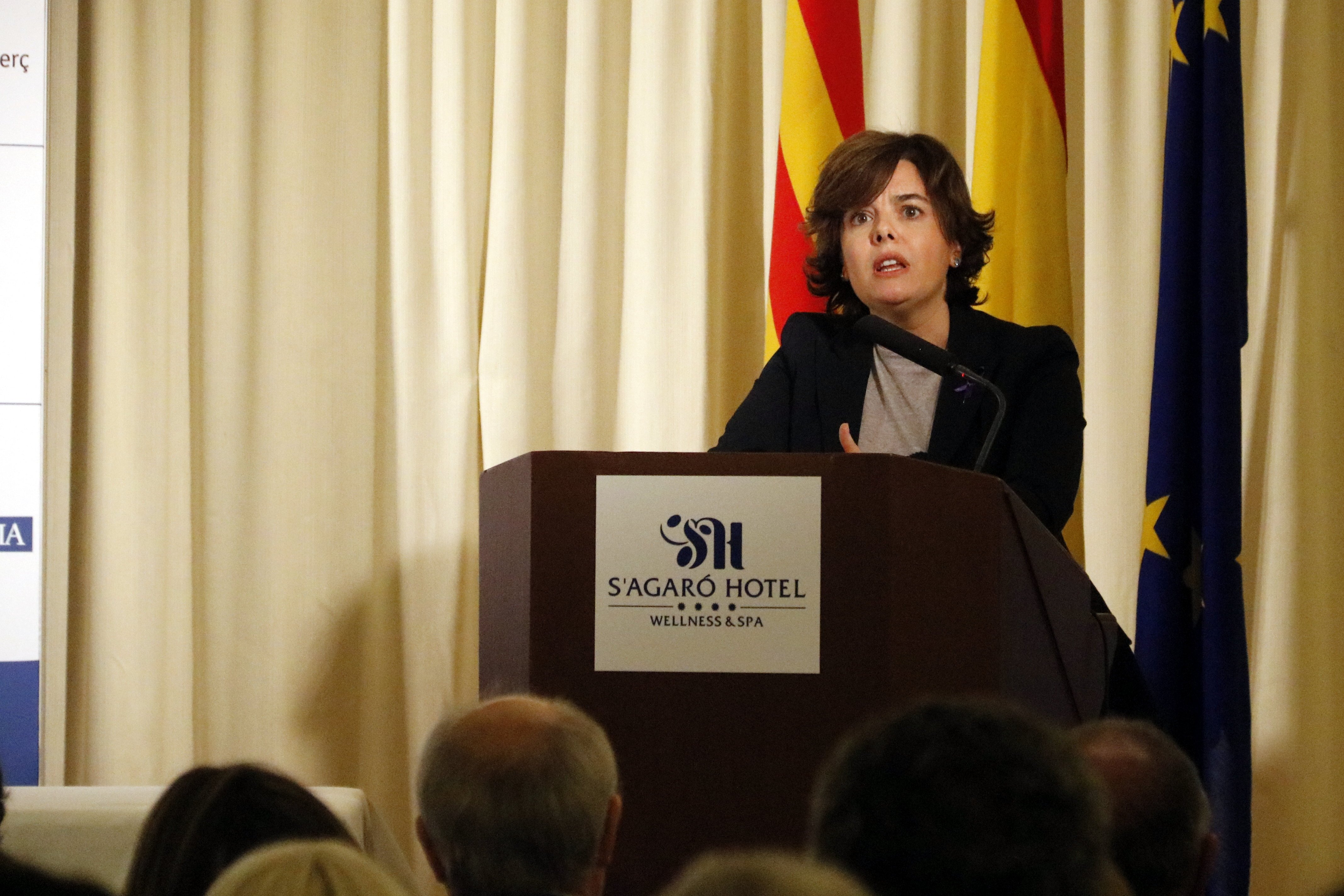 Santamaría: "La convocatoria de elecciones ha sido una muestra de respeto a todos los catalanes"