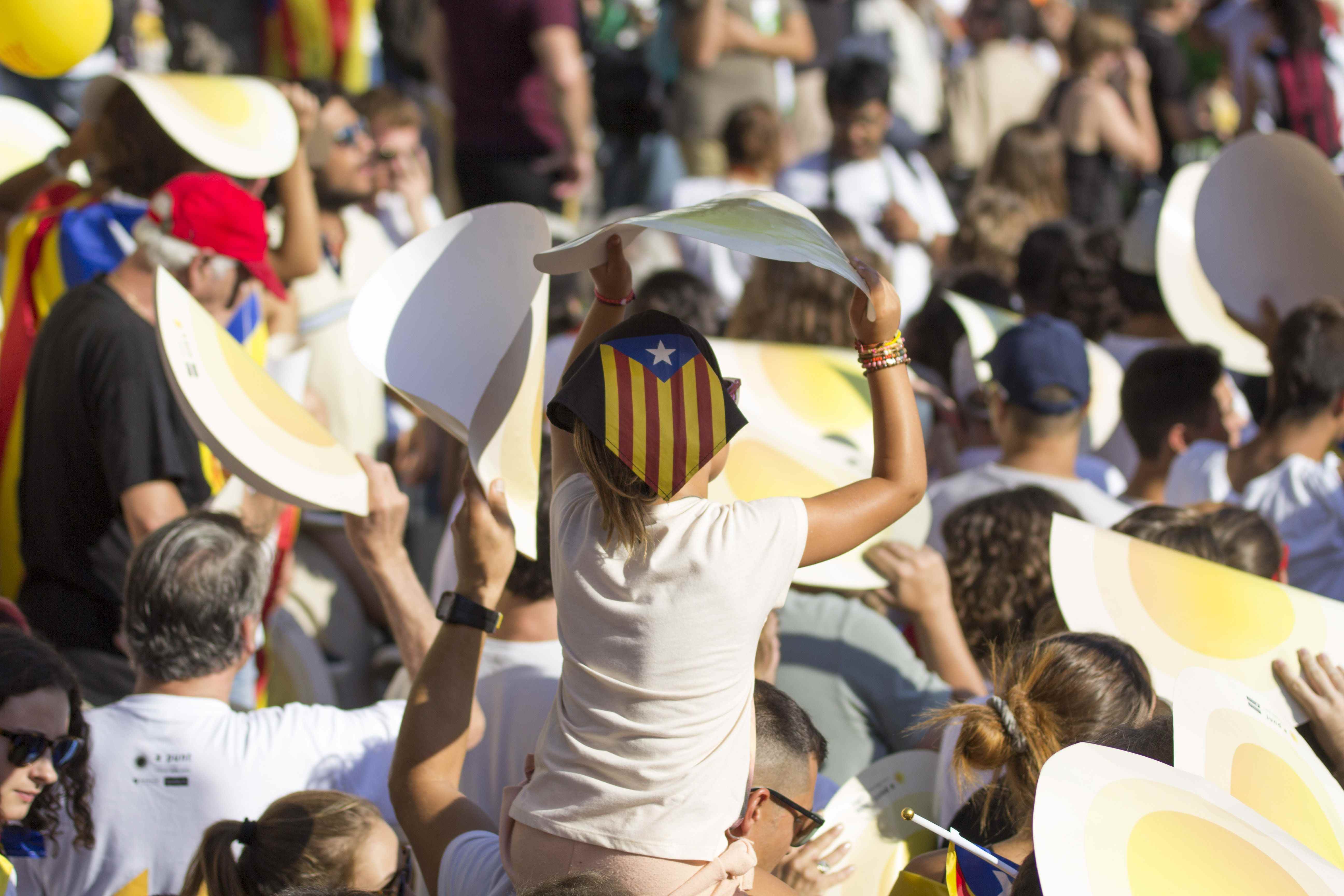 La meitat de catalans, partidaris del referèndum unilateral