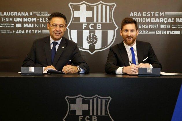 Messi Bartomeu renovación 2021
