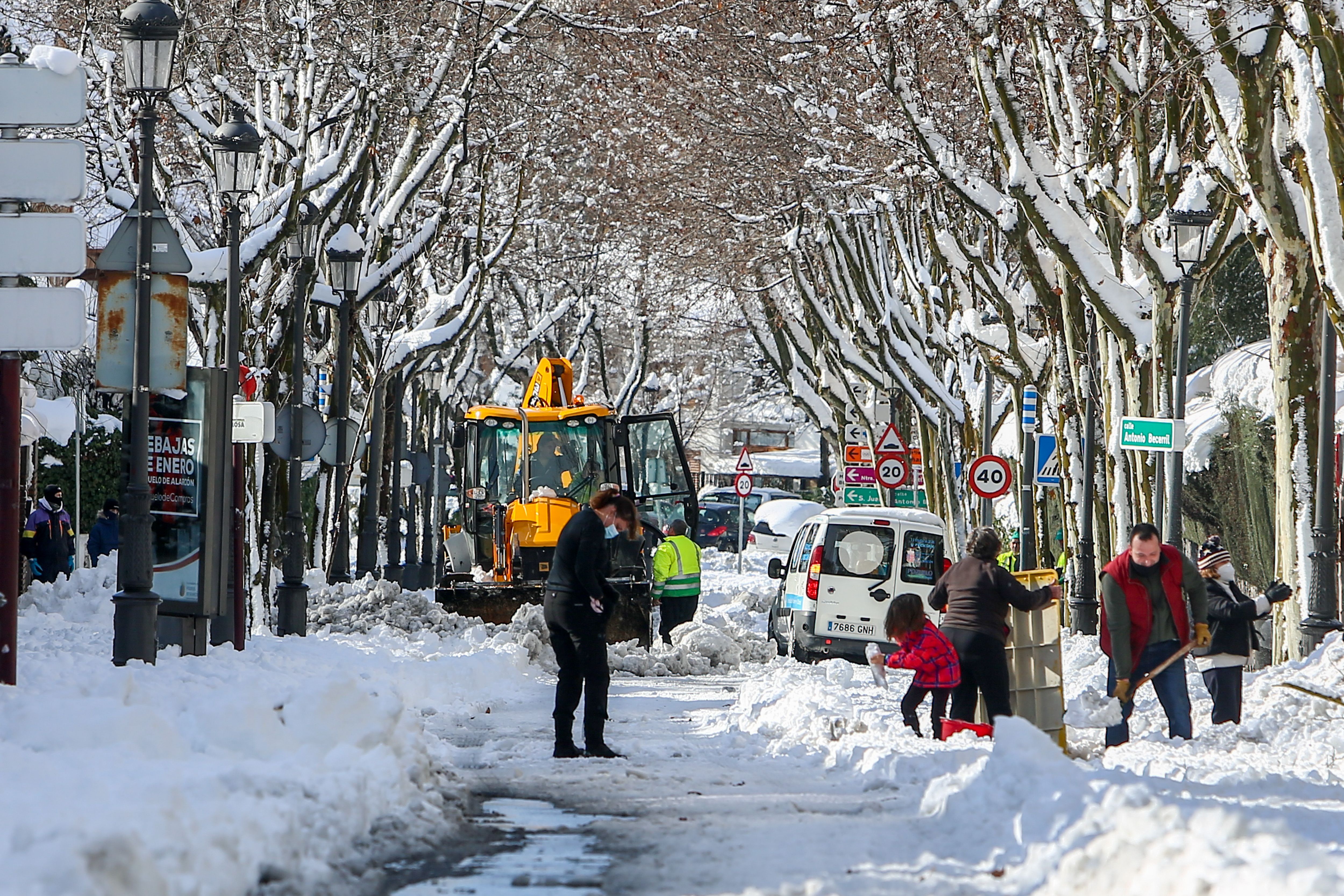 Están ahí para servirte: los operarios y los medios del Plan de Vialidad Invernal