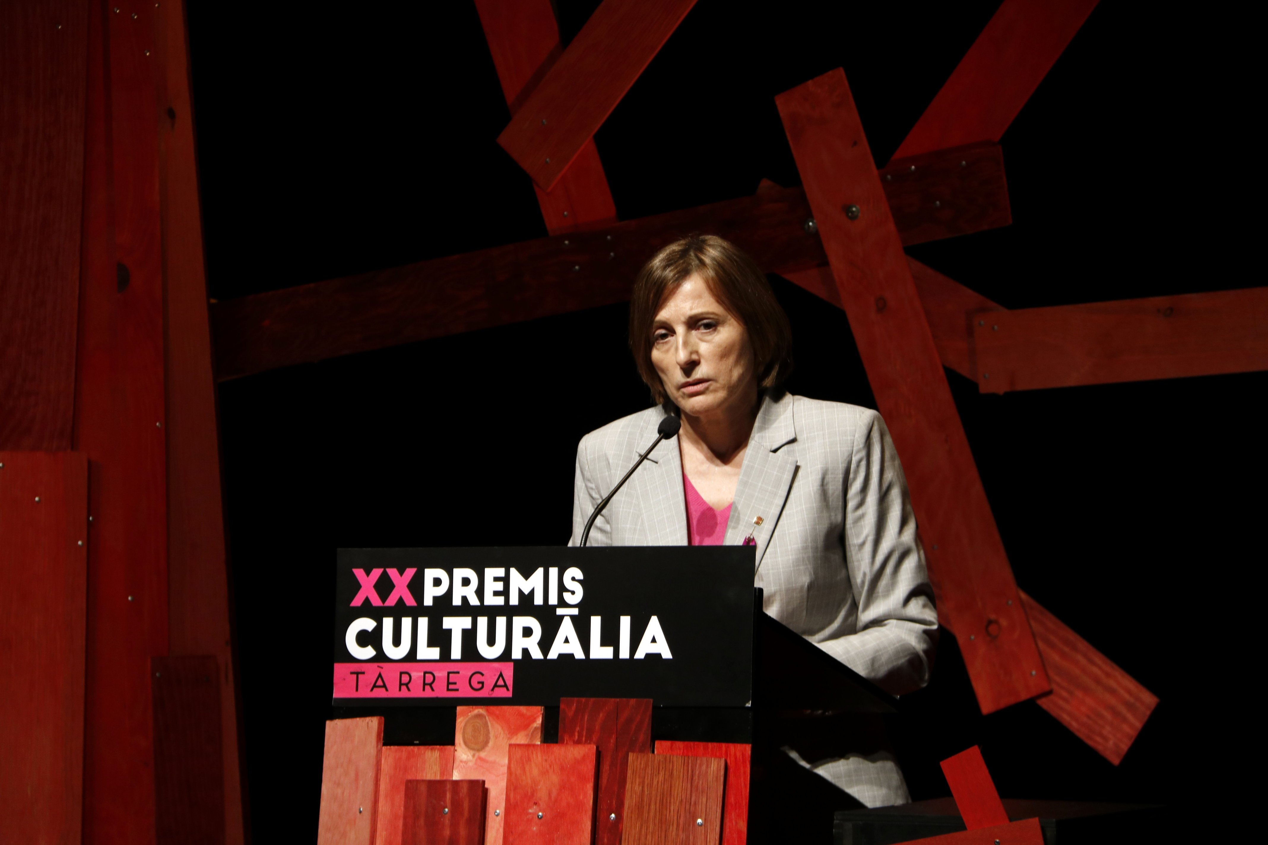 Forcadell: "Passi el que passi, més tard o més d'hora, Catalunya se'n sortirà"