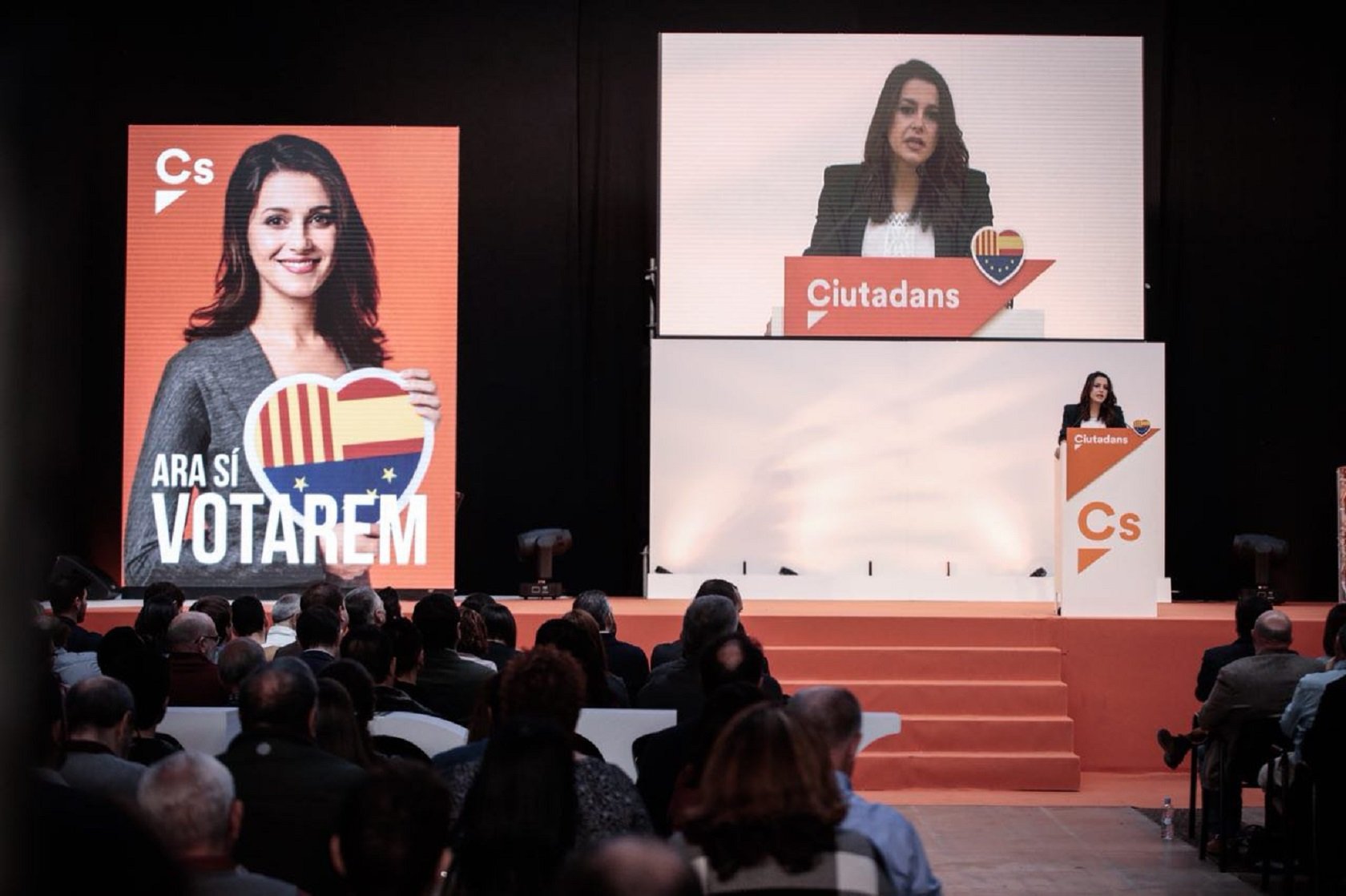 "Ahora sí votaremos", el eslogan de Cs para el 21-D