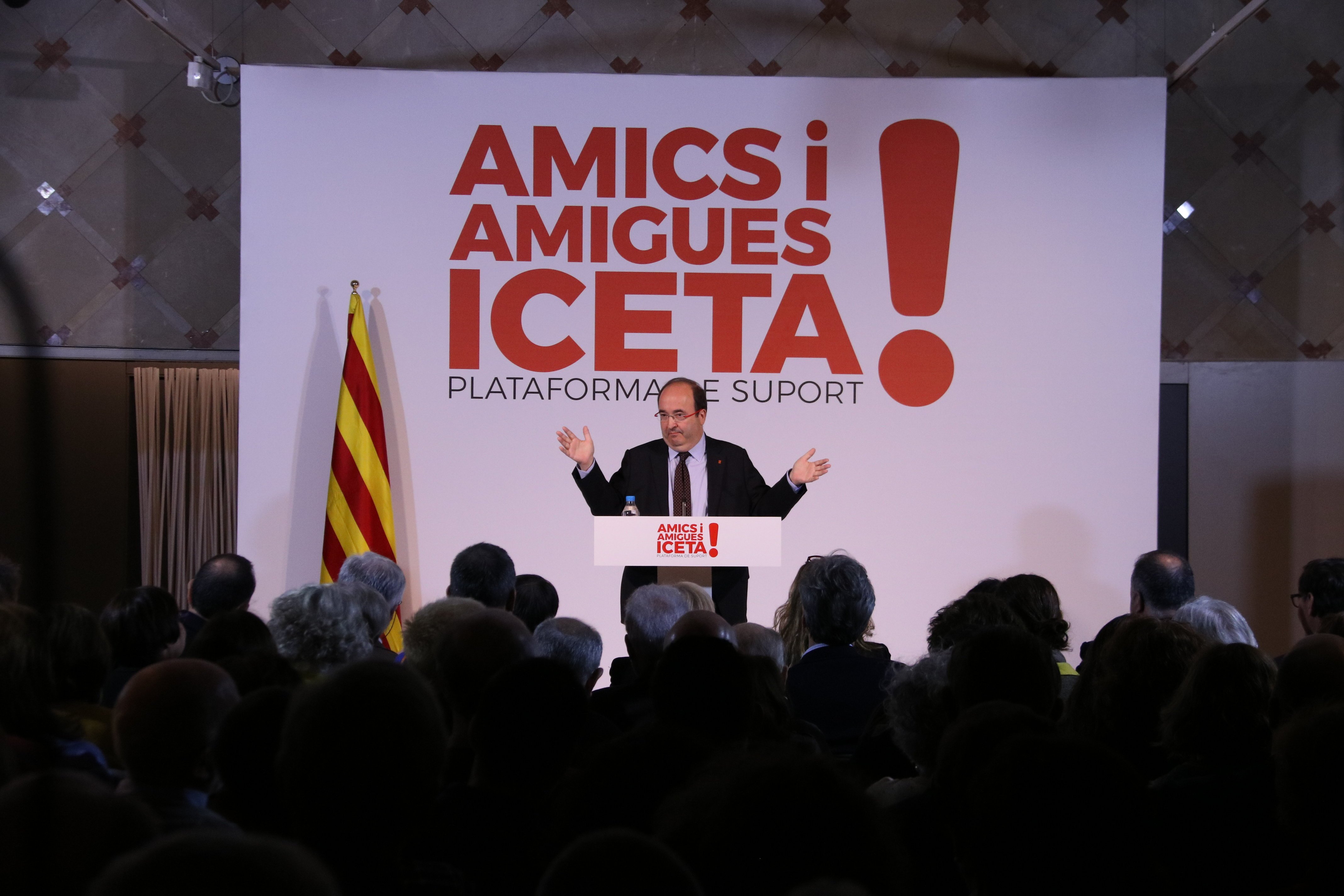 Iceta "despatxa" Puigdemont i Junqueras