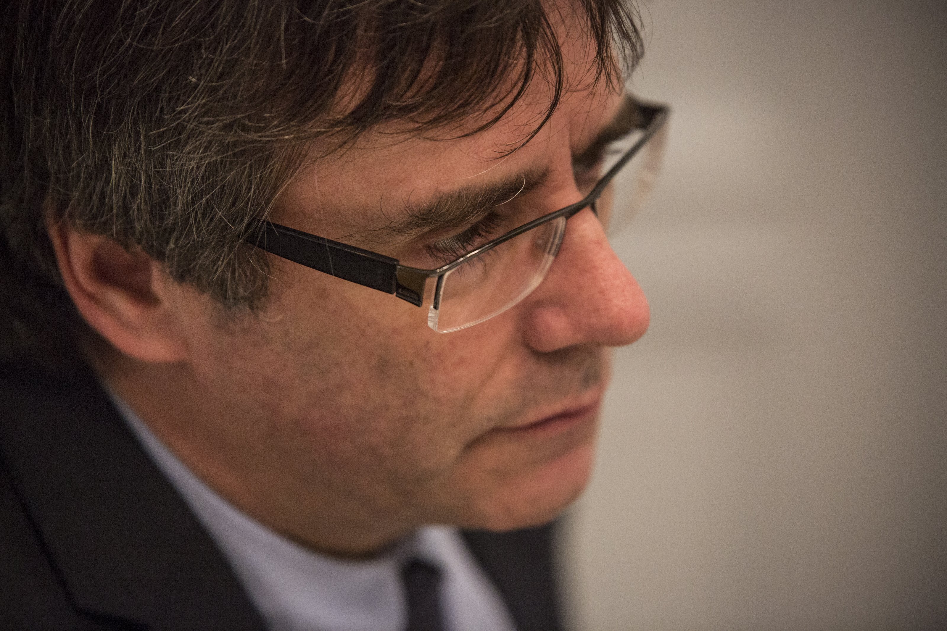 Puigdemont y los cuatro consellers ya están ante el juez en Bruselas