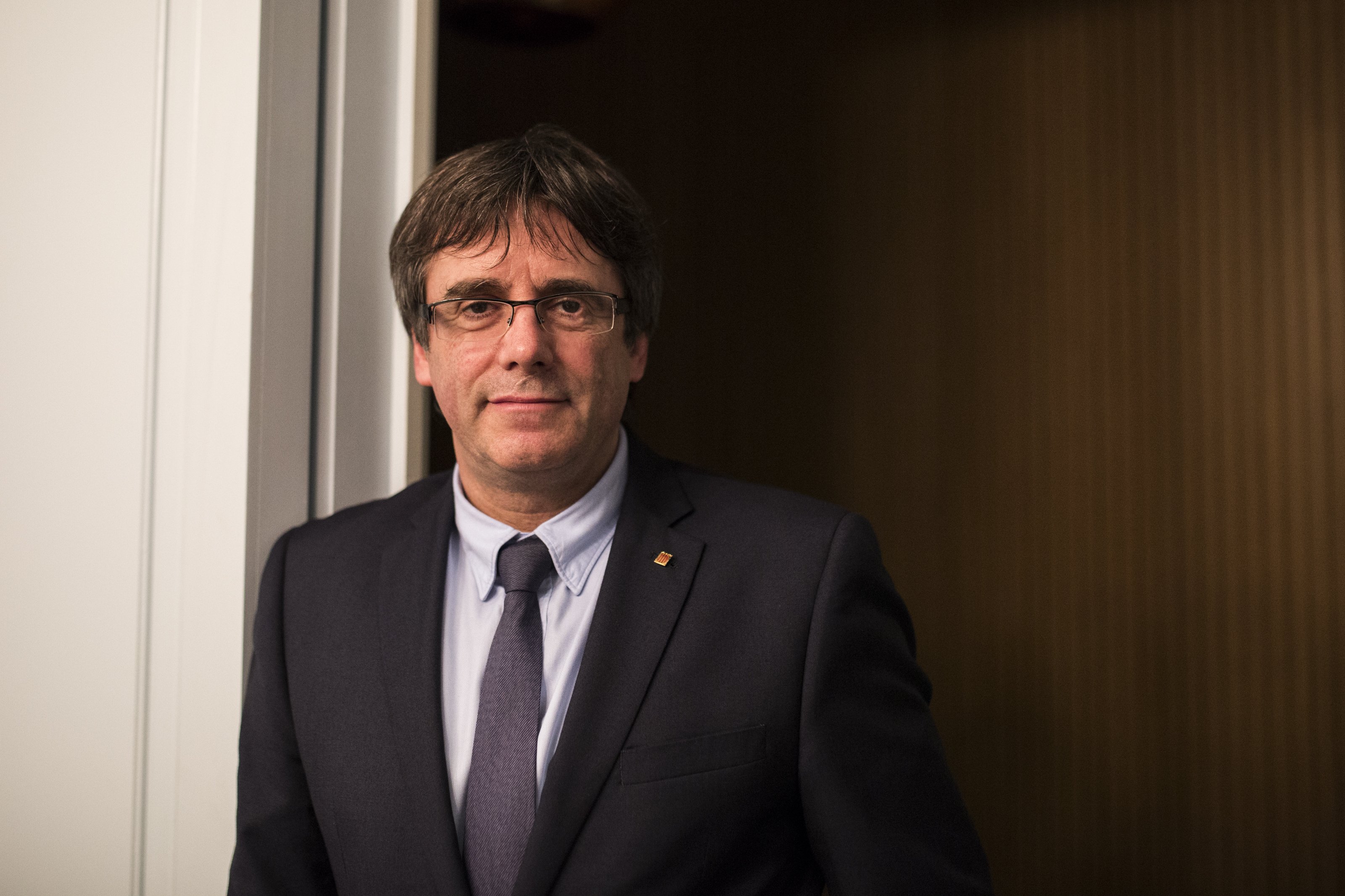 Puigdemont, a los manifestantes de Bruselas: "Os esperamos con los brazos abiertos"