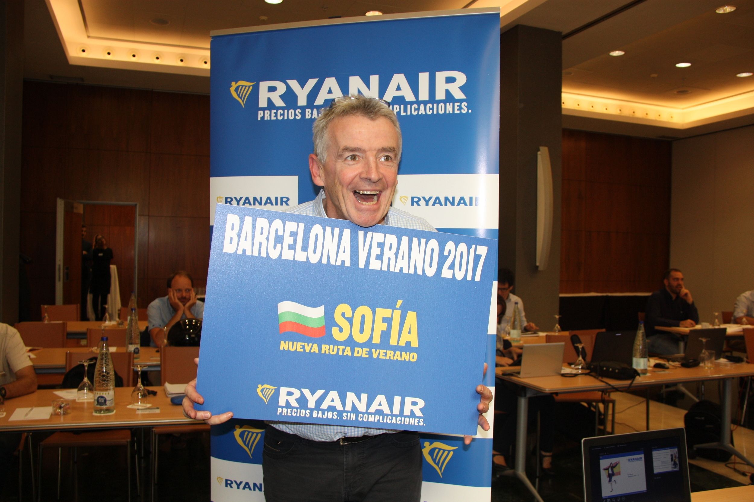 O'Leary: "La crisis de Vueling no ha tenido demasiado impacto en Ryanair"