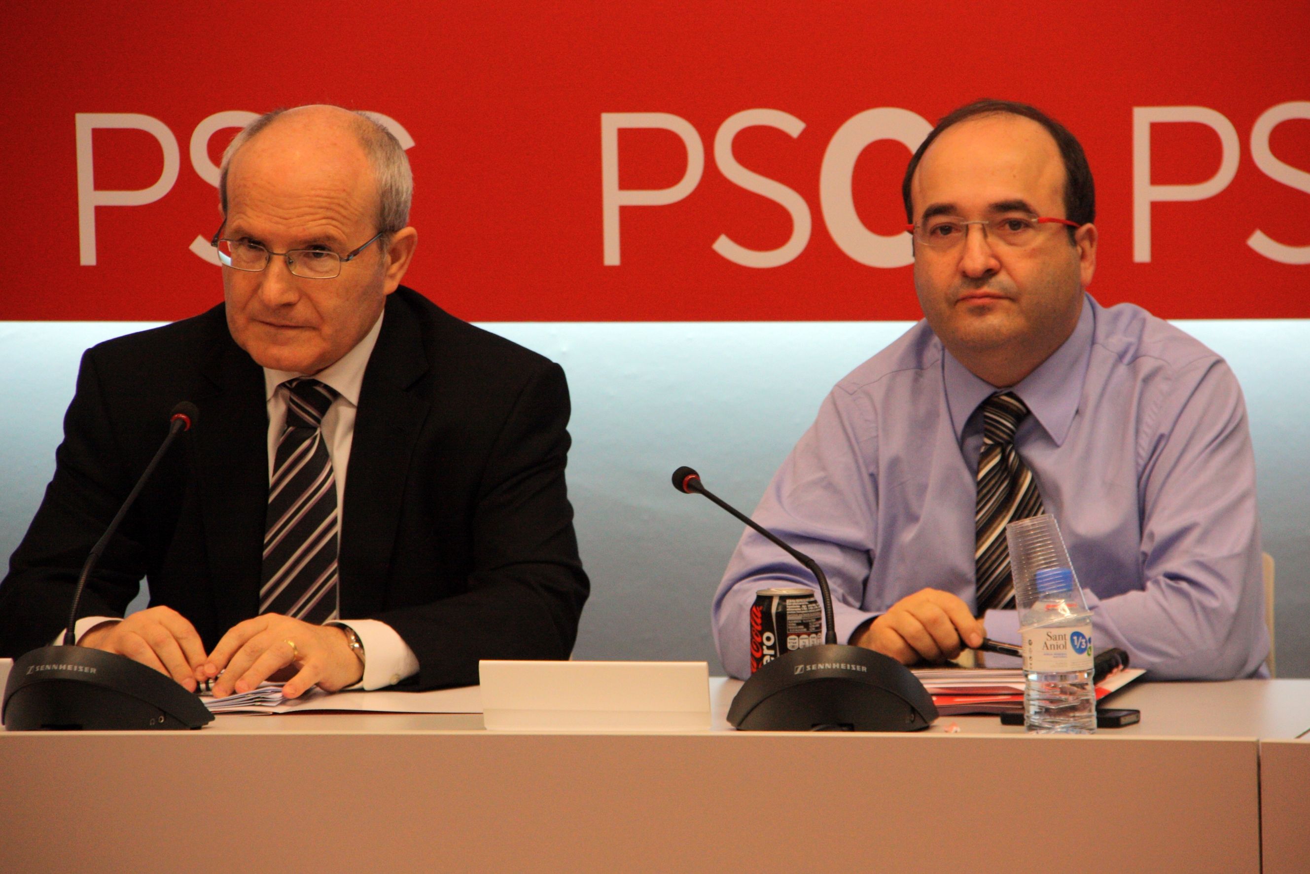 Montilla, Ros, Hereu i De Madre avalaran la candidatura d'Iceta