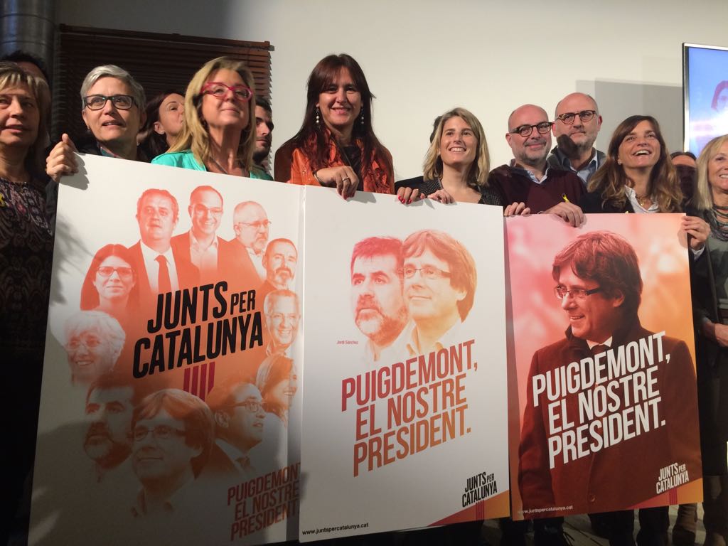 Artadi: "JuntsXCat no quiere escoger presidente. Ya tenemos y es Puigdemont"